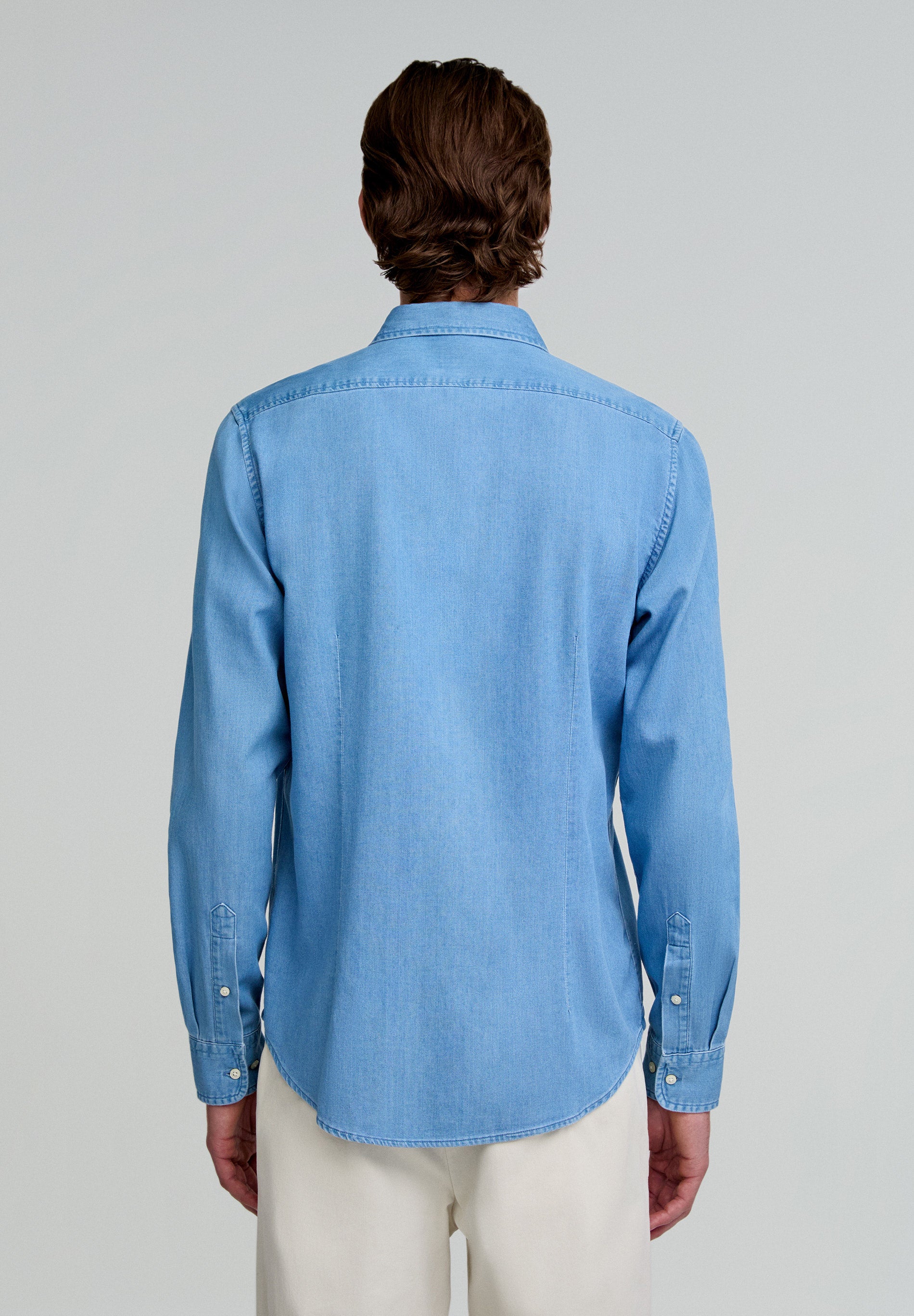 CAMISA DENIM BÁSICA - Scalpers