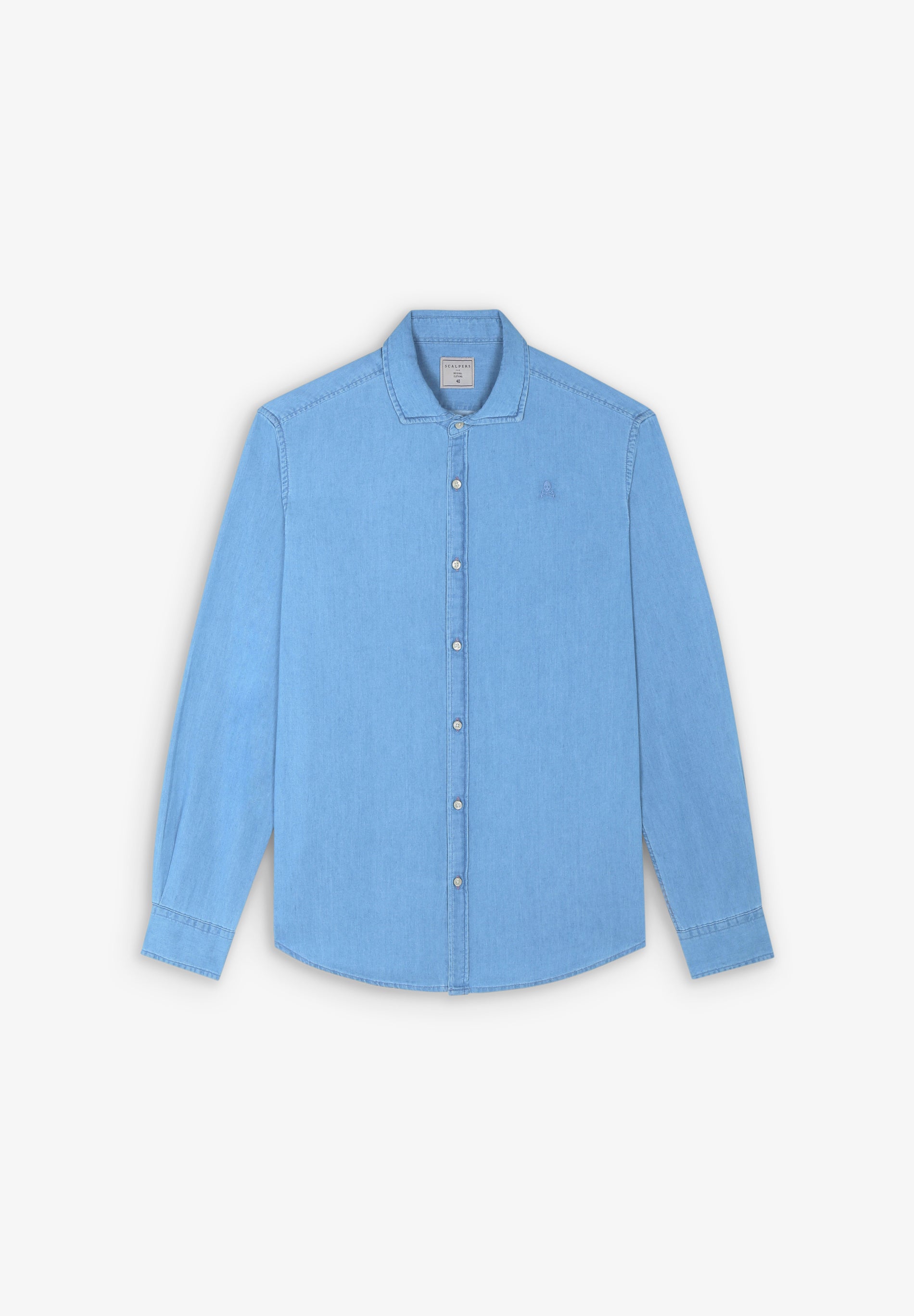 CAMISA DENIM BÁSICA - Scalpers
