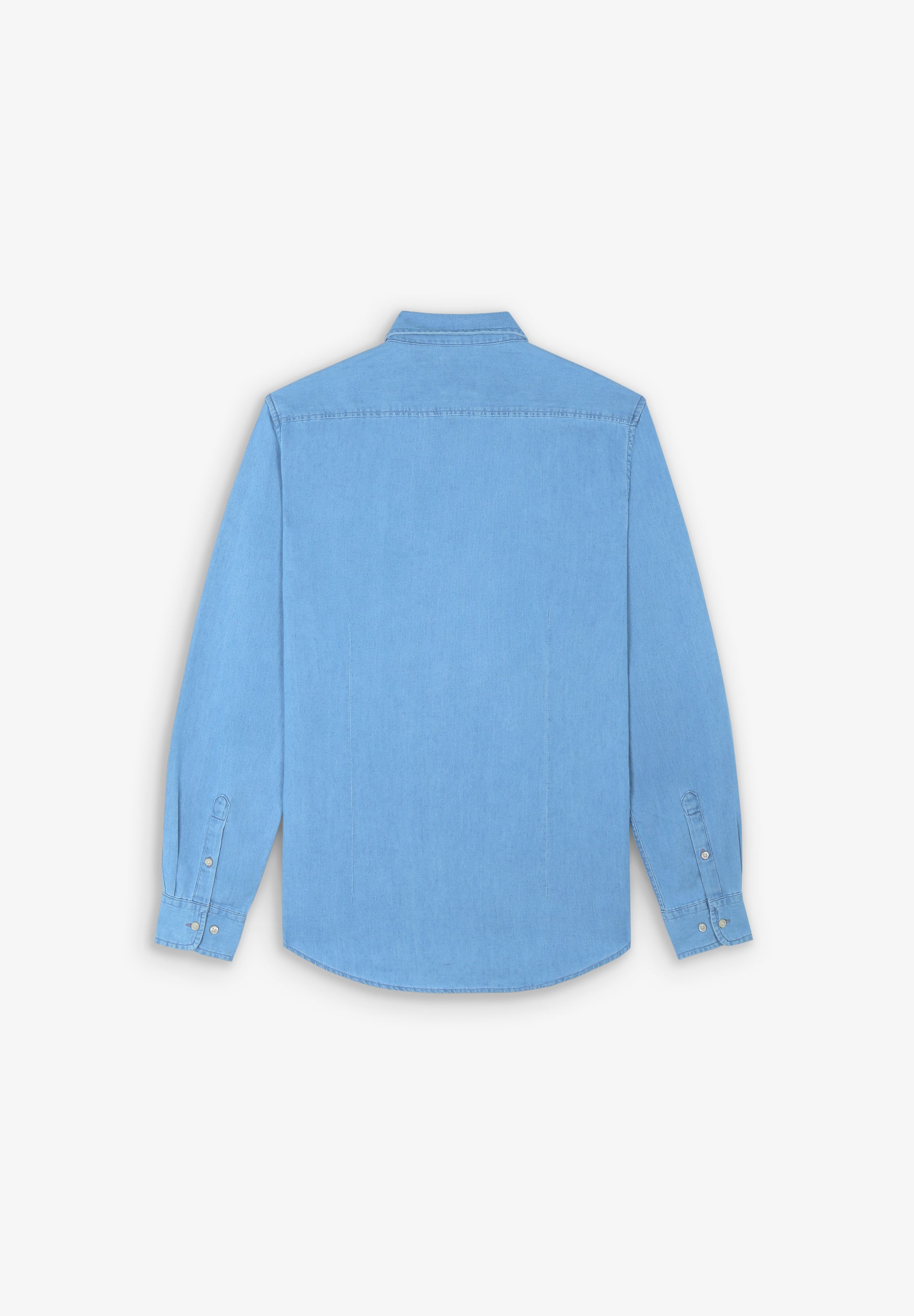 CAMISA DENIM BÁSICA - Scalpers
