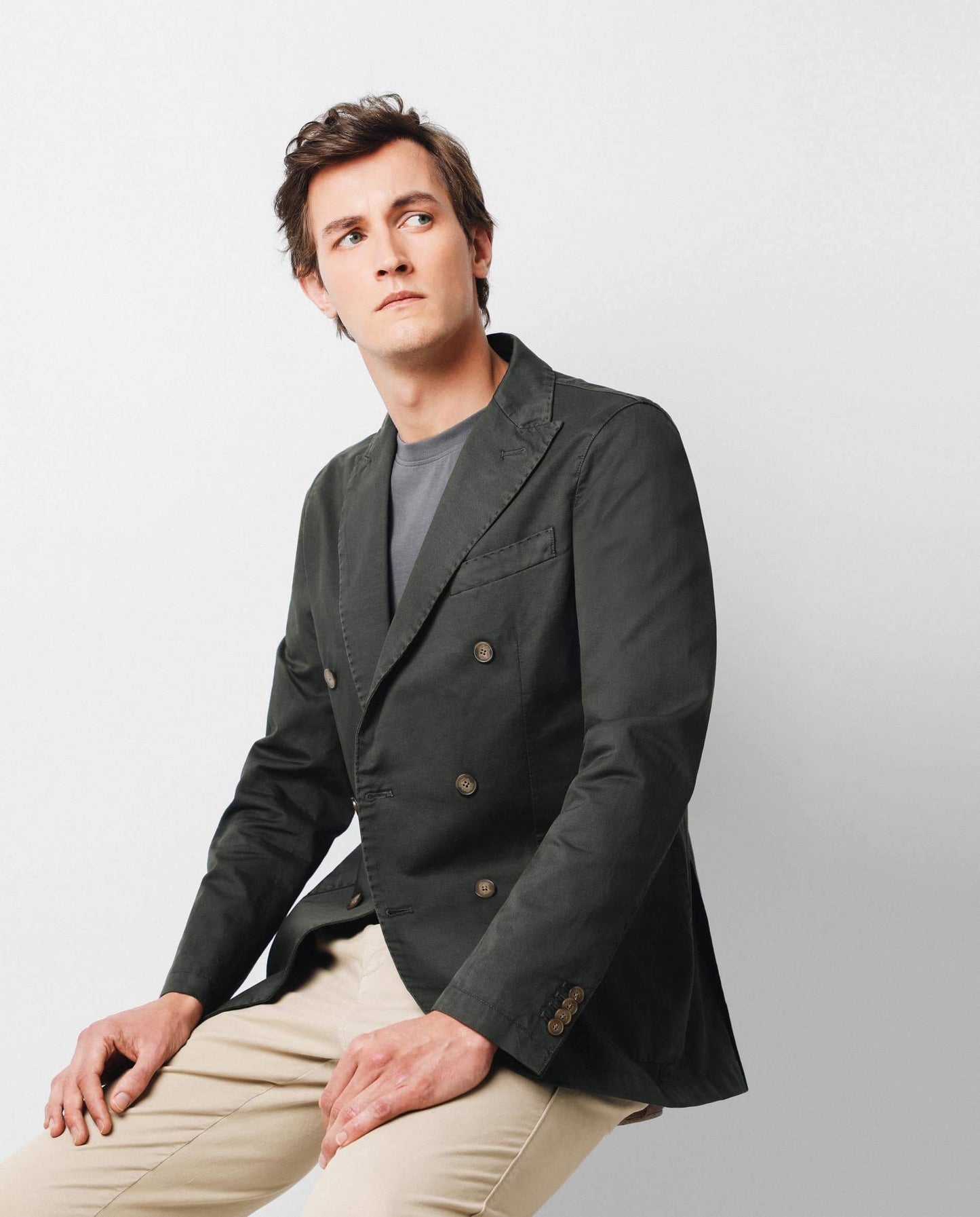 AMERICANA SLIM FIT CRUZADA