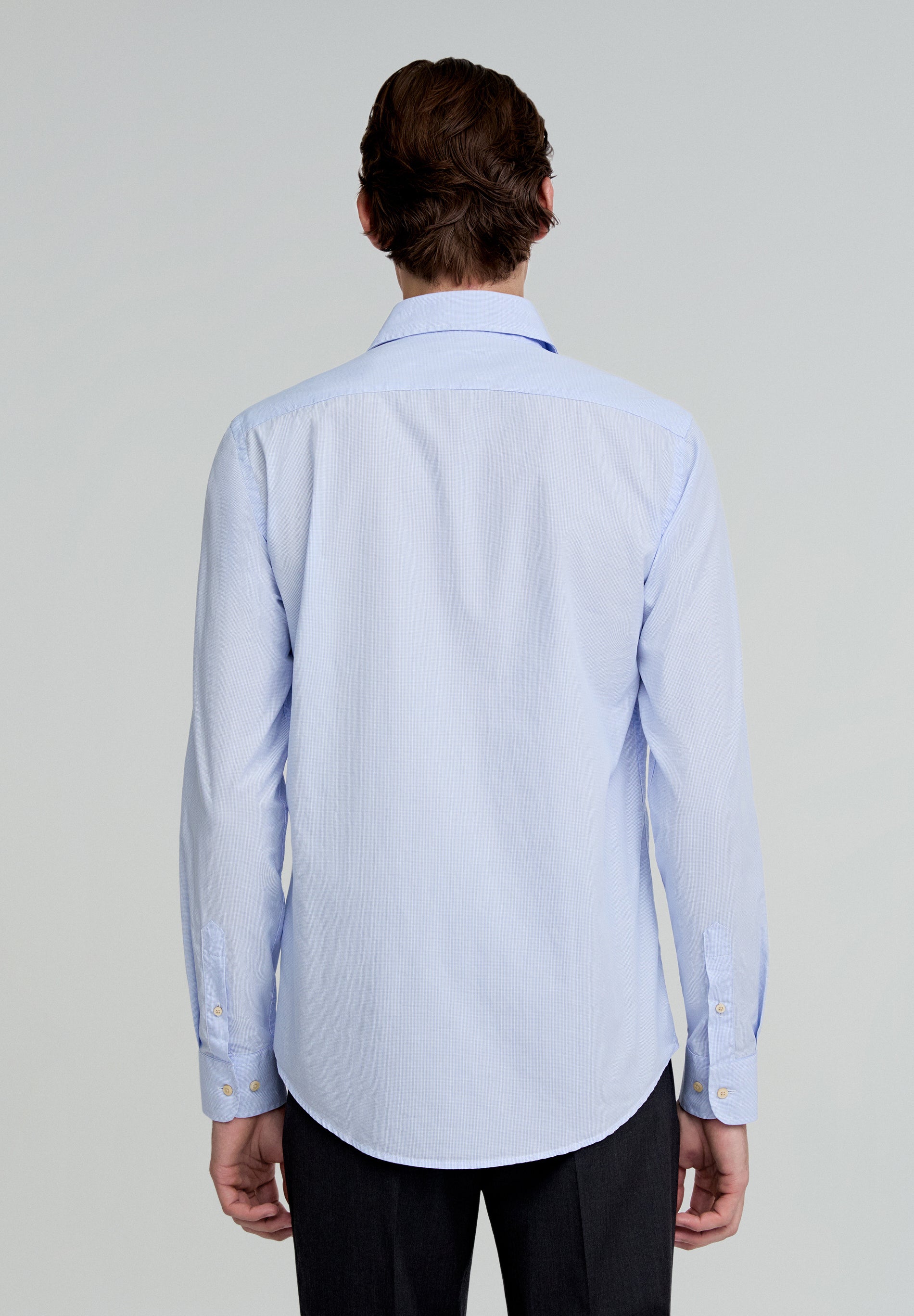 CAMISA VESTIR CUADROS CALAVERA CONTRASTE - Scalpers