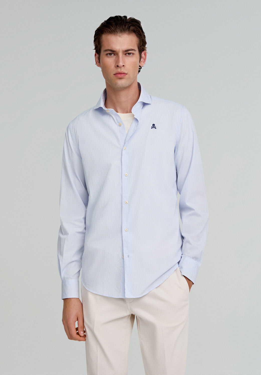 Shirt Camisa Scalper Hombre Camisa Polera Scalpers Camisas Poleras