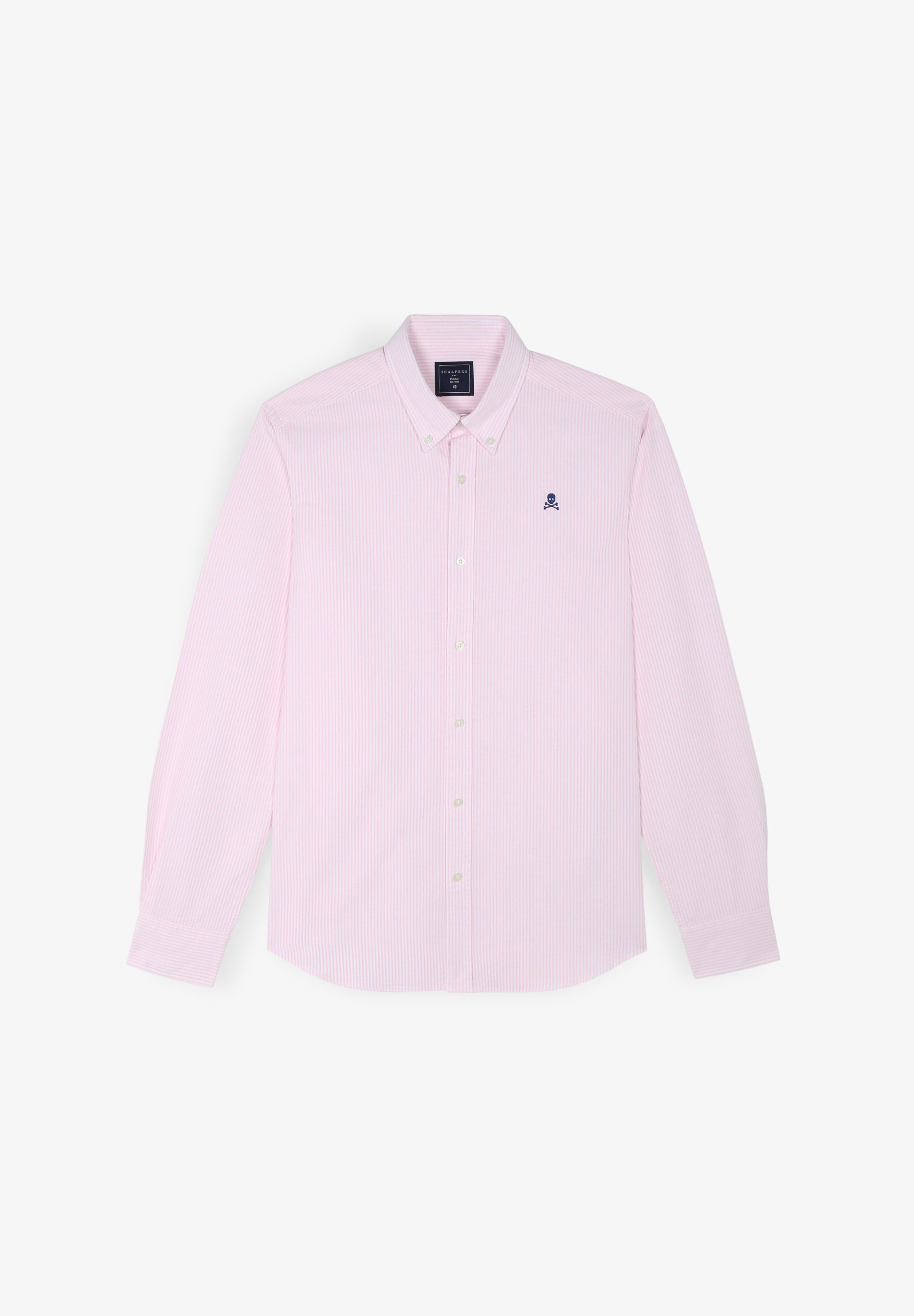CAMISA OXFORD CALAVERA CONTRASTE - Scalpers