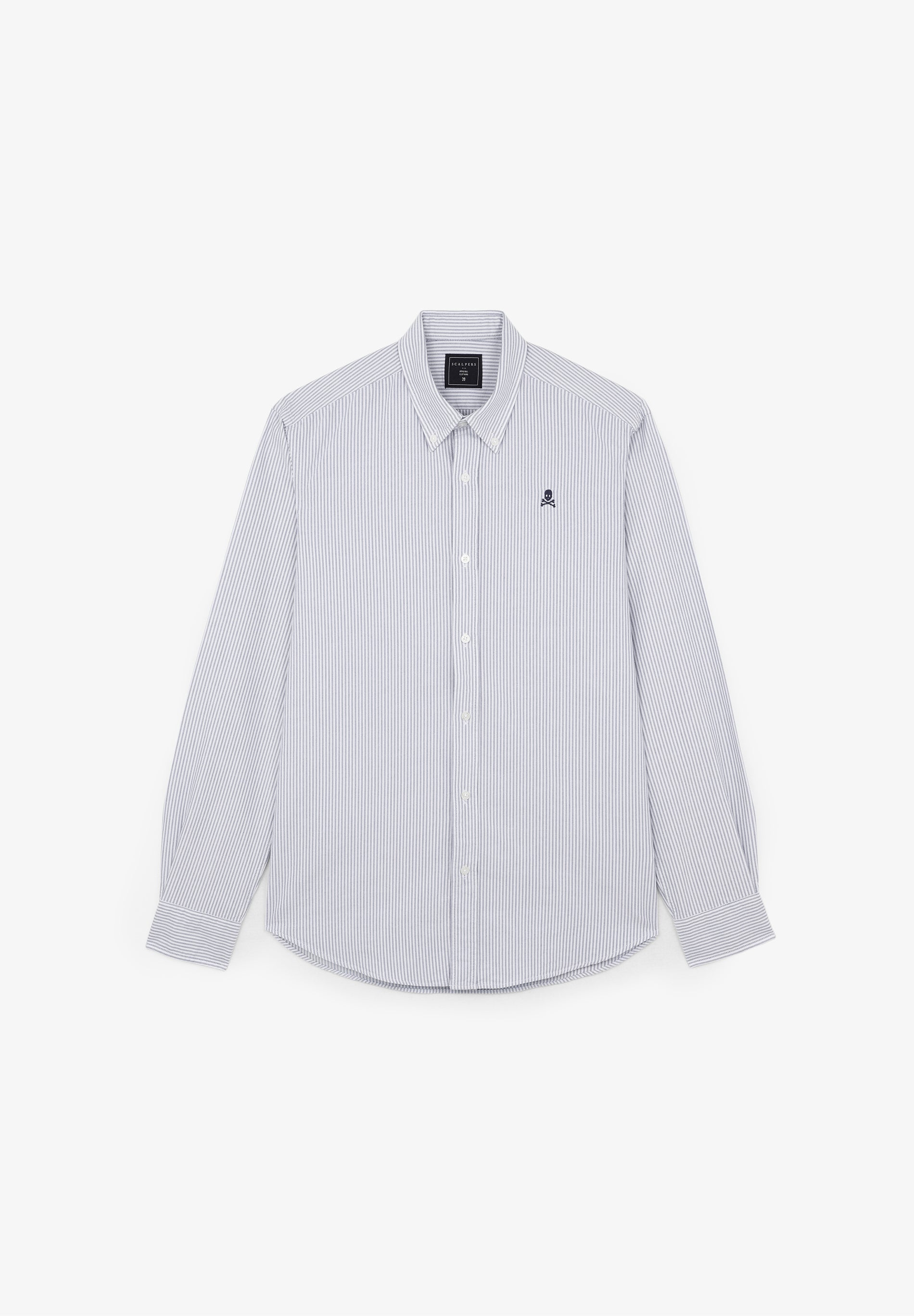 CAMISA OXFORD CALAVERA CONTRASTE - Scalpers