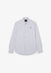CAMISA OXFORD CALAVERA CONTRASTE