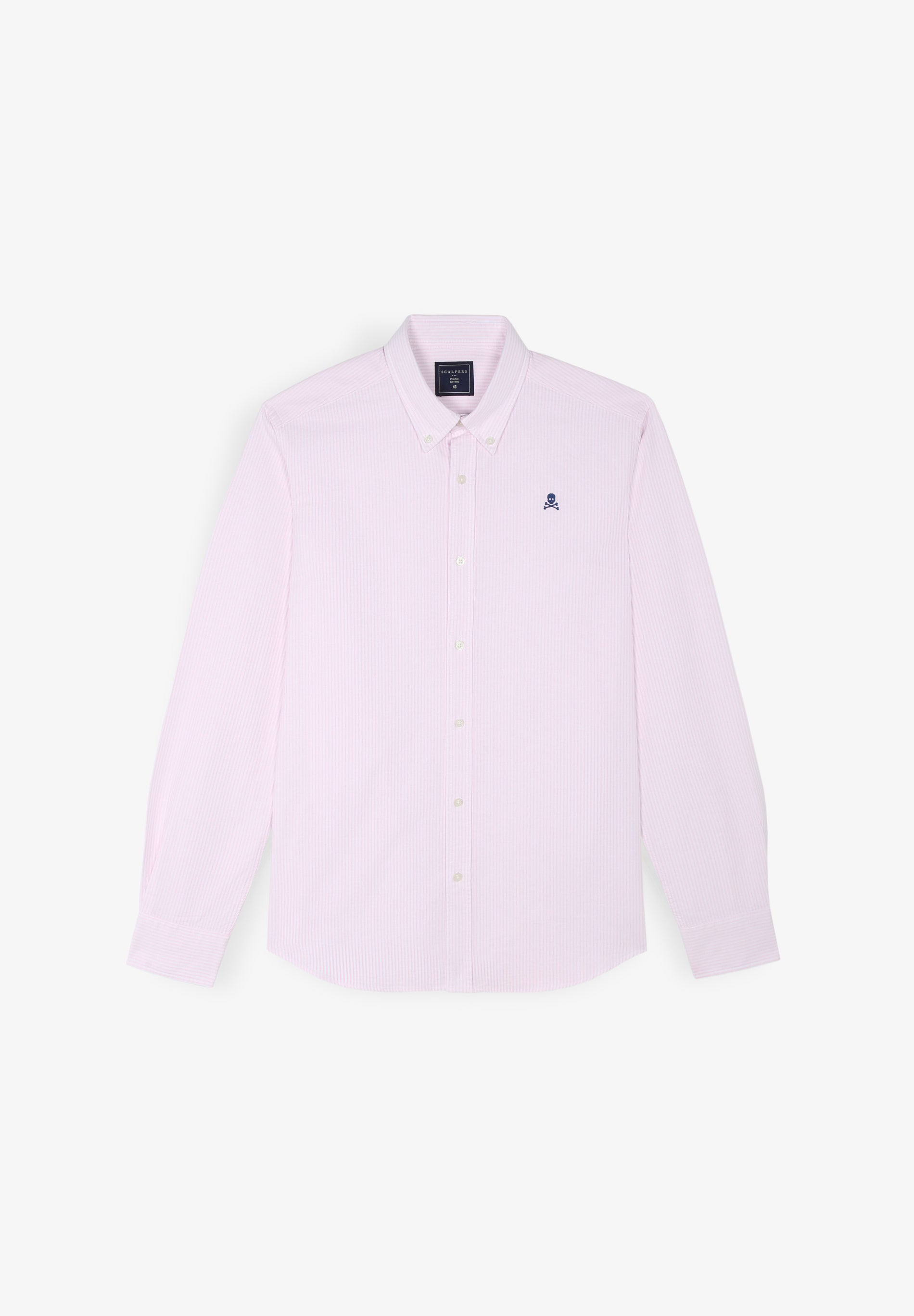 CAMISA OXFORD CALAVERA CONTRASTE - Scalpers