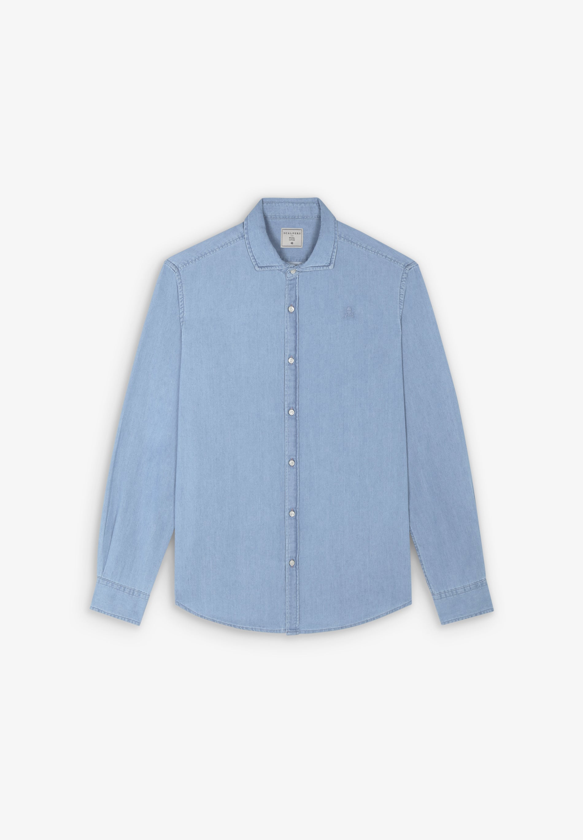 CAMISA DENIM BÁSICA - Scalpers