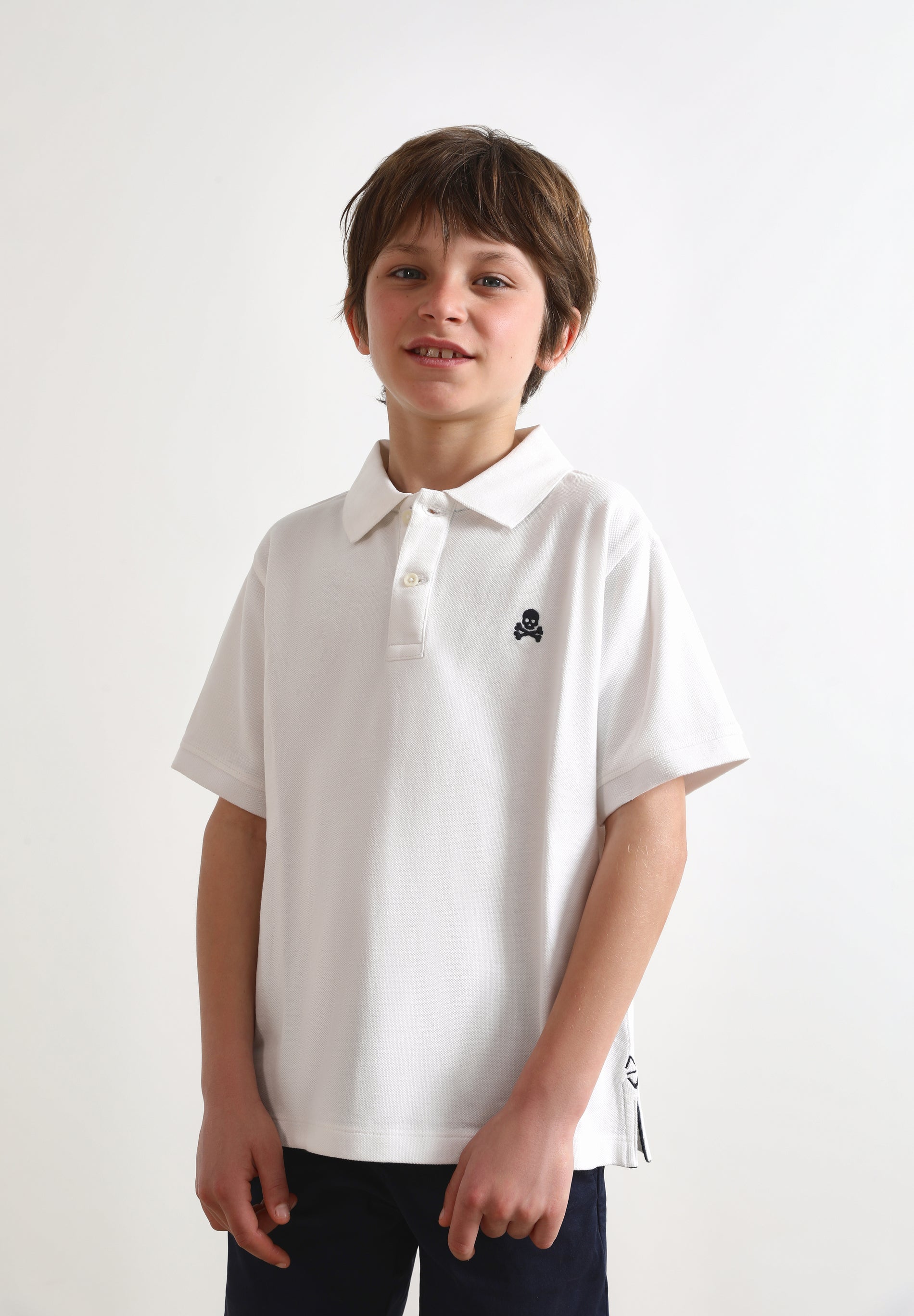 Scalpers polo blanco online