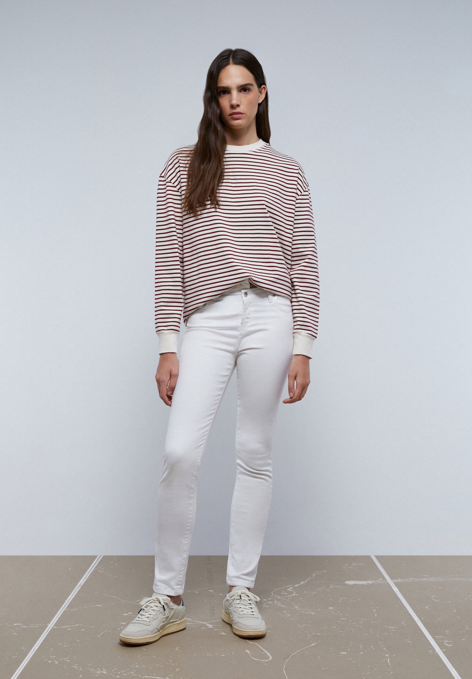 JEANS SKINNY BOTONES - Scalpers
