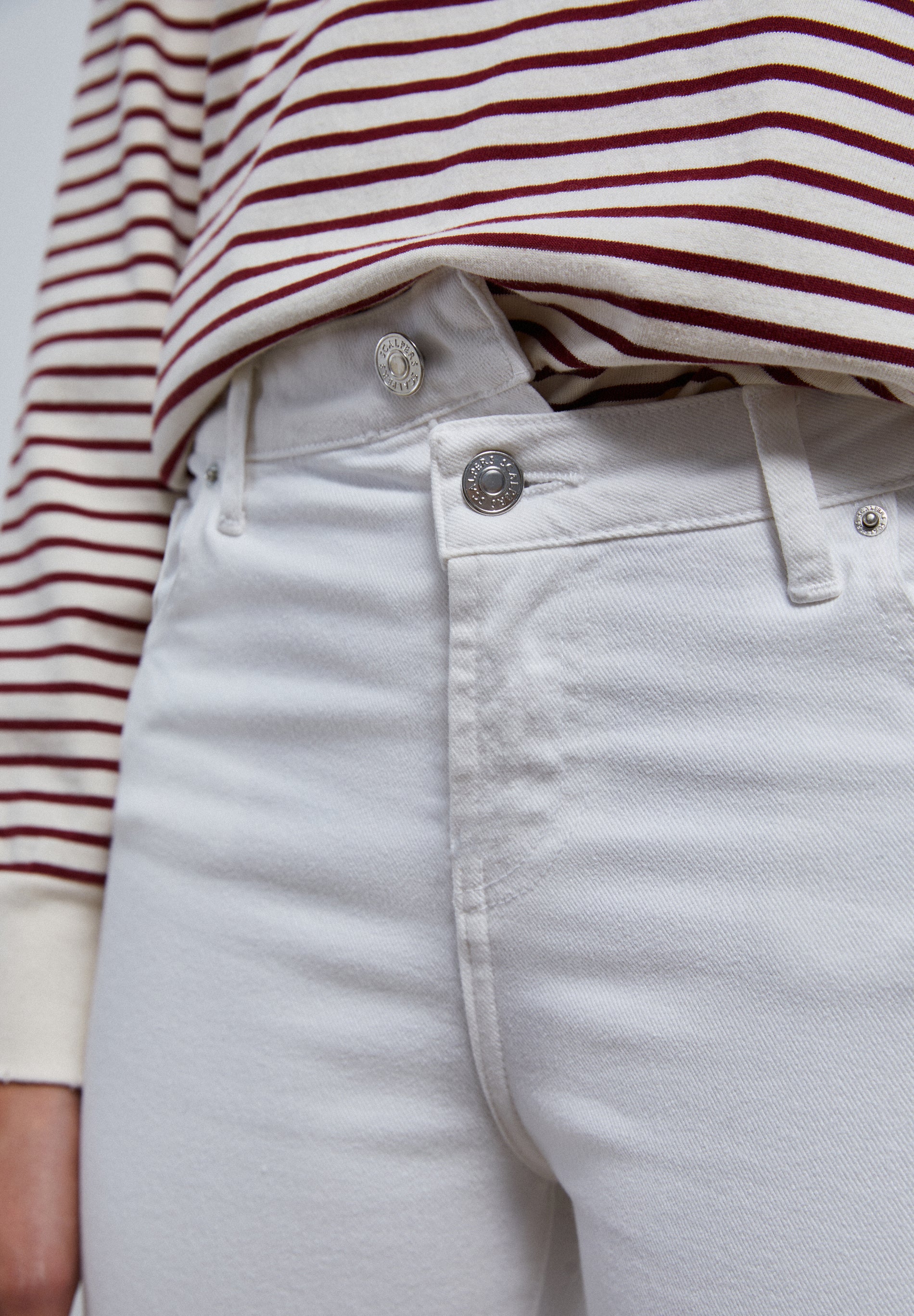 JEANS SKINNY BOTONES - Scalpers