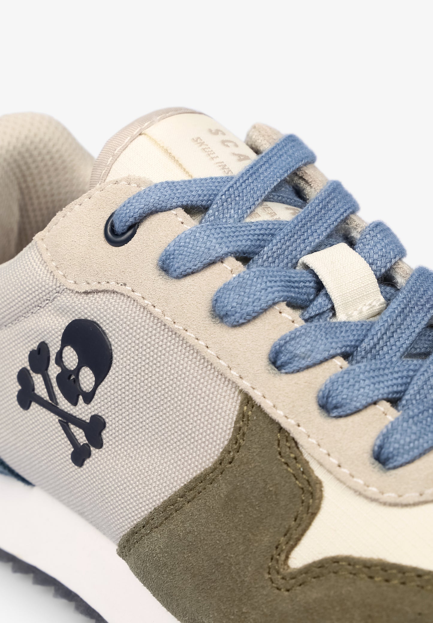 SNEAKERS CALAVERA TRICOLOR