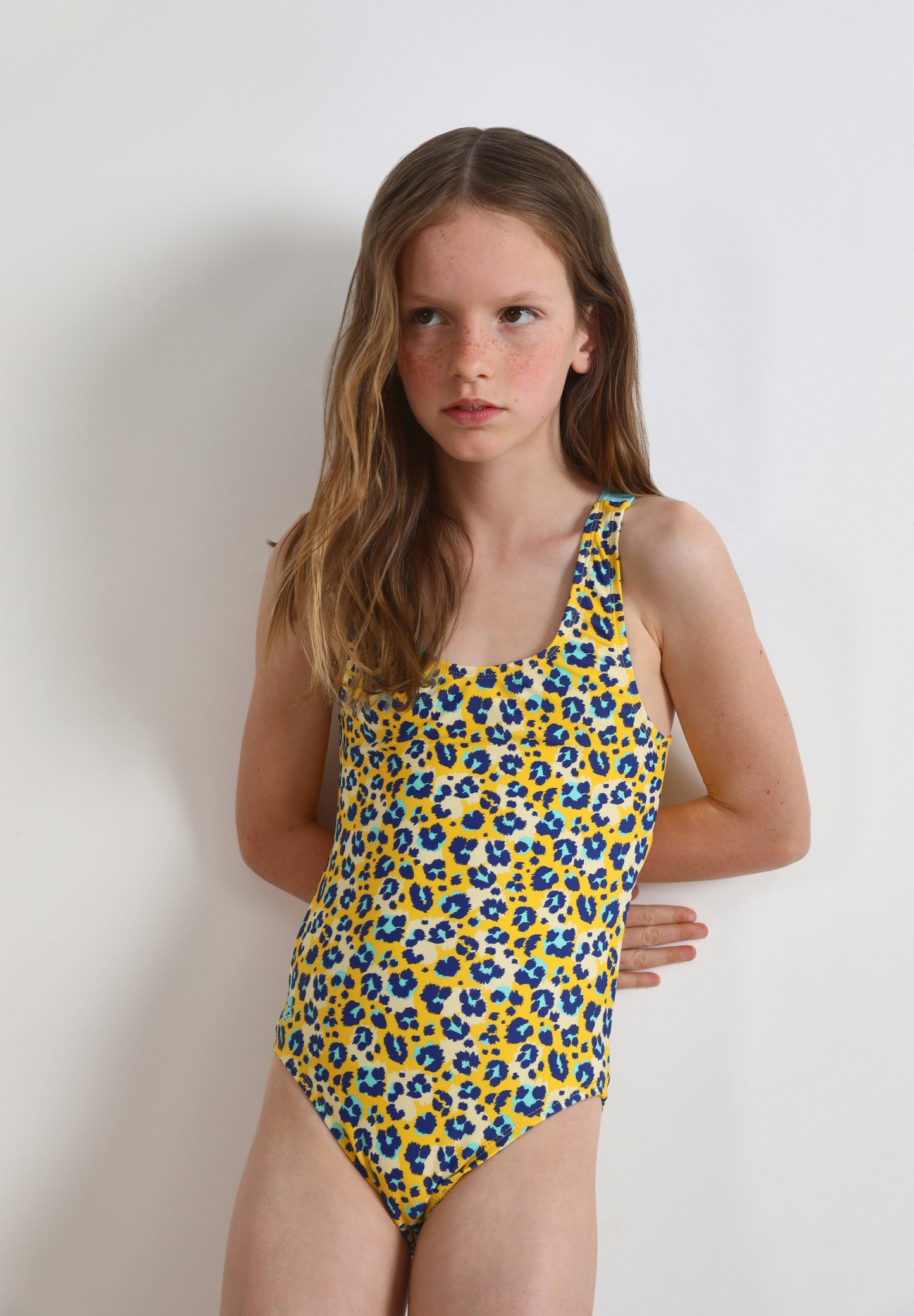 BAÑADOR CRUZADO ANIMAL PRINT