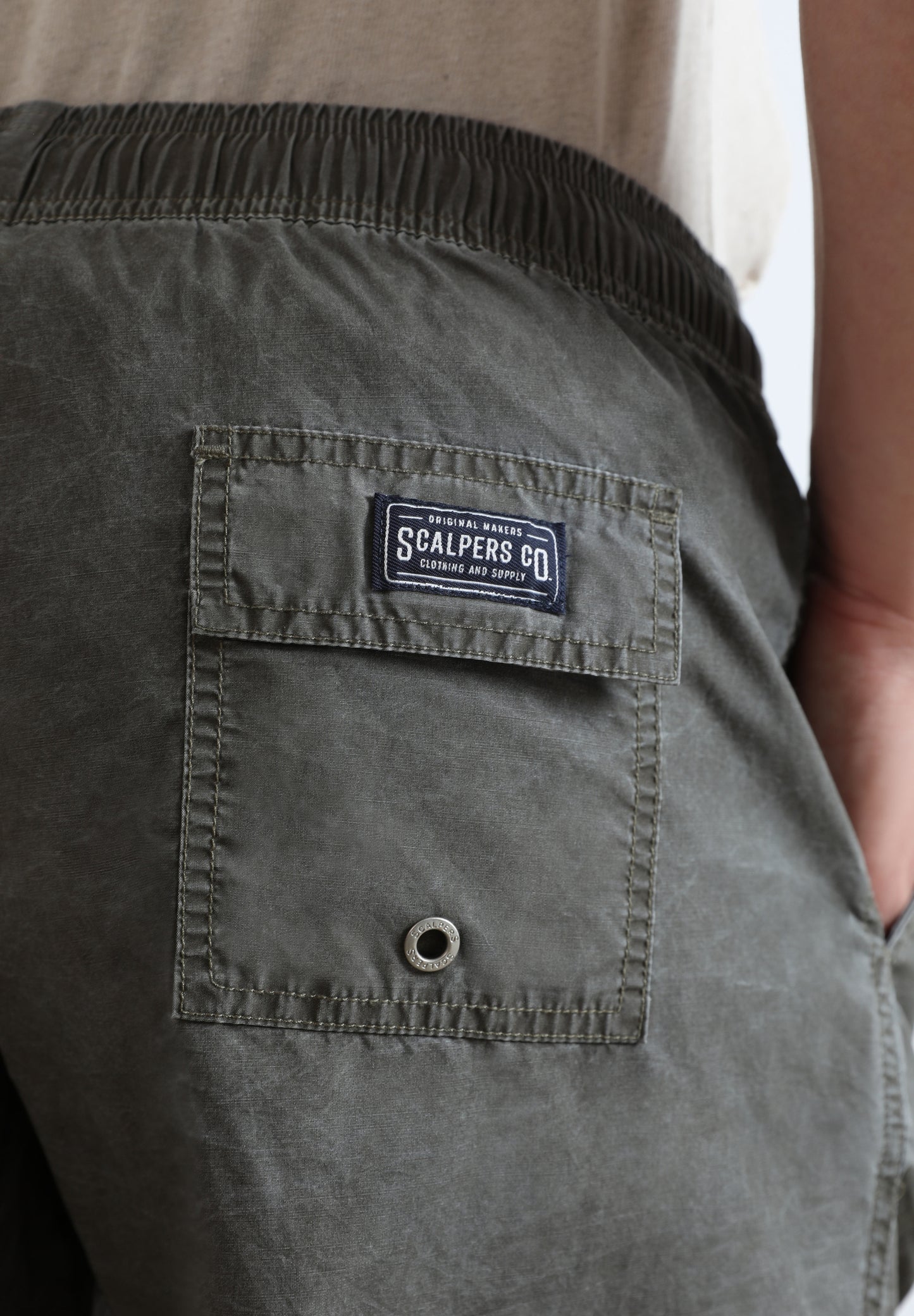 BAÑADOR LAVADO CALAVERA BORDADA