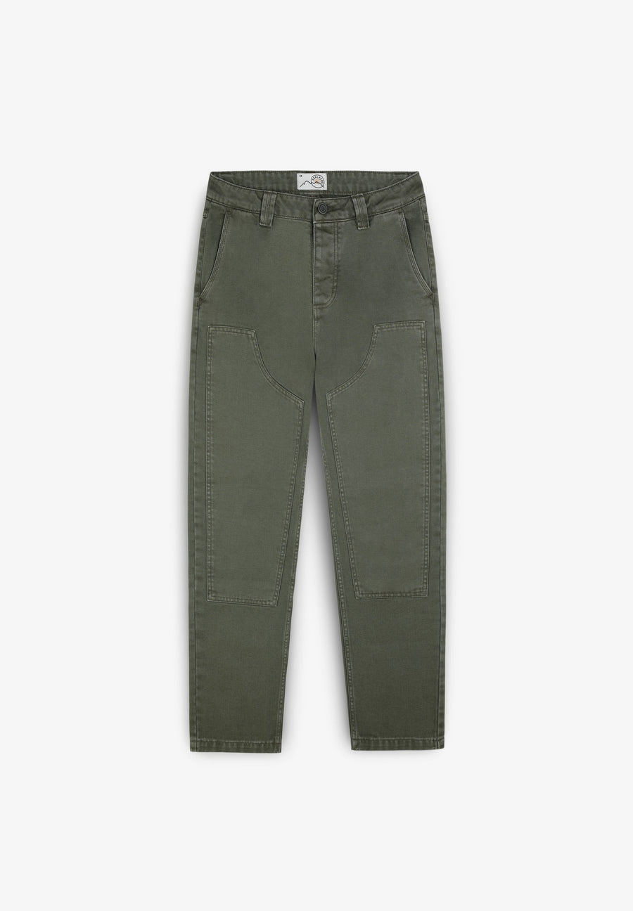 PANTALÓN SARGA PARCHEADO