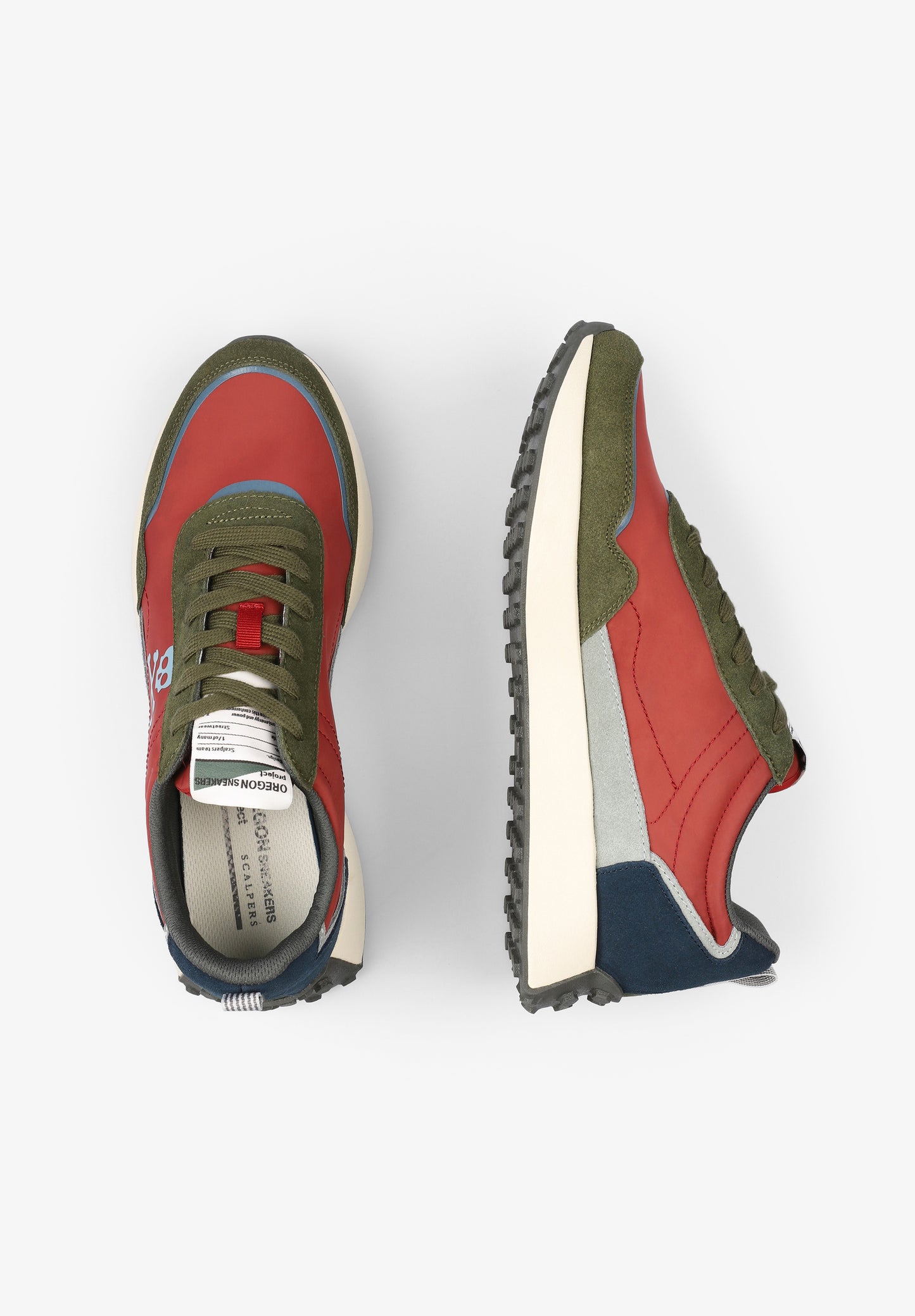 SNEAKERS SUELA DENTADA