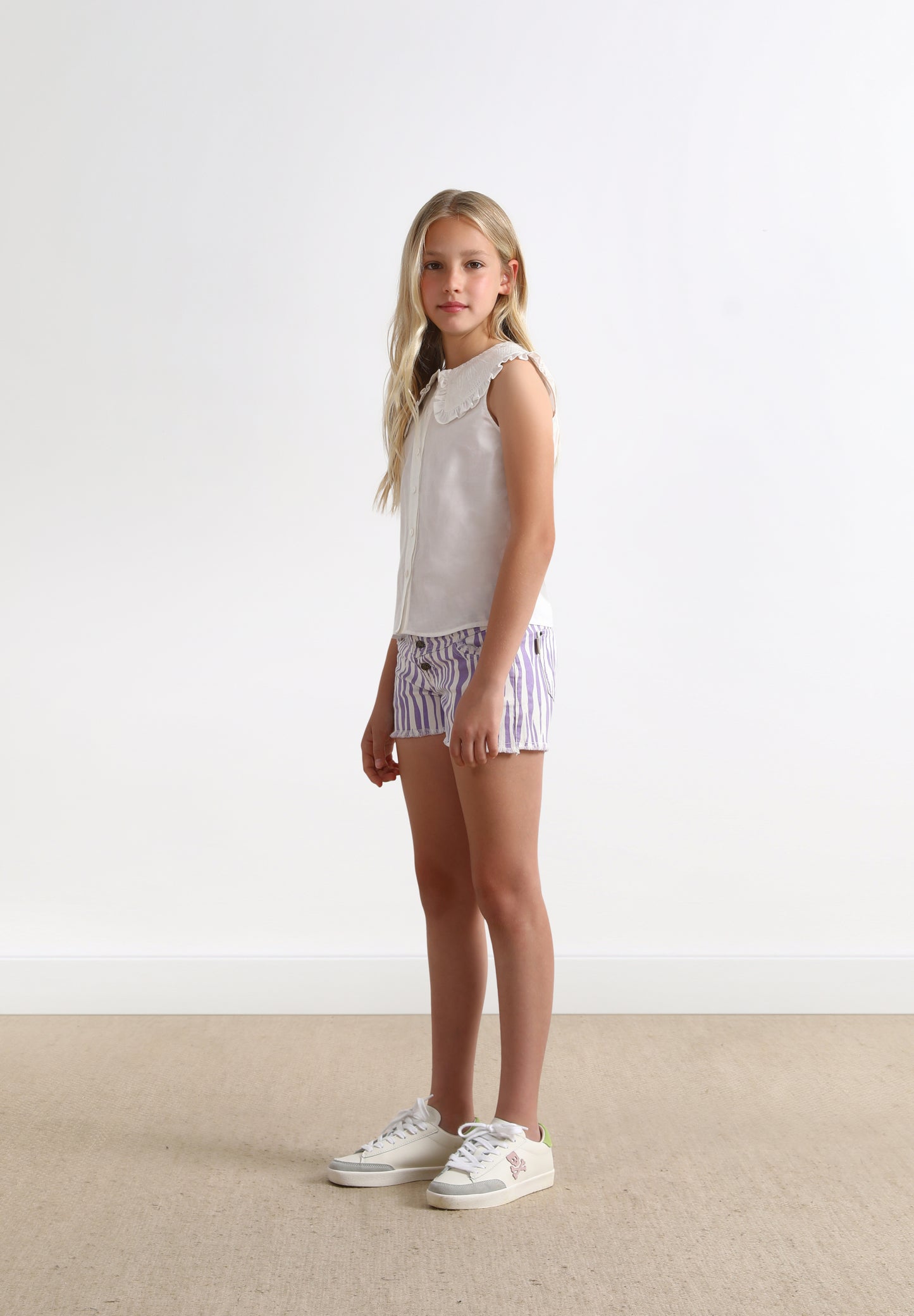 BERMUDA BOTONES ANIMAL PRINT