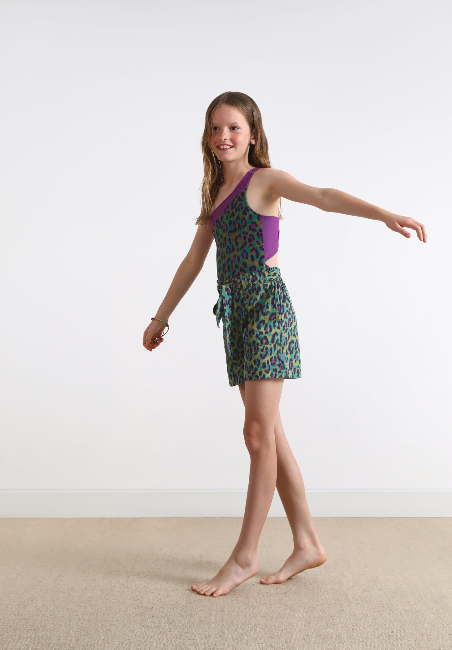 BAÑADOR ASIMÉTRICO ANIMAL PRINT