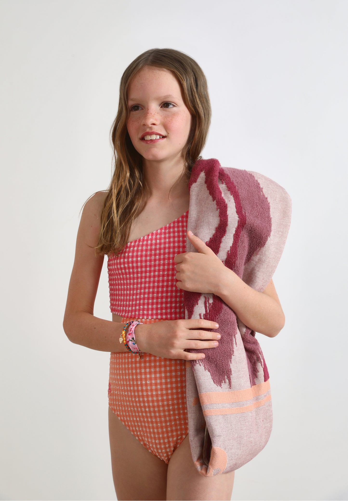 BAÑADOR ASIMÉTRICO VICHY