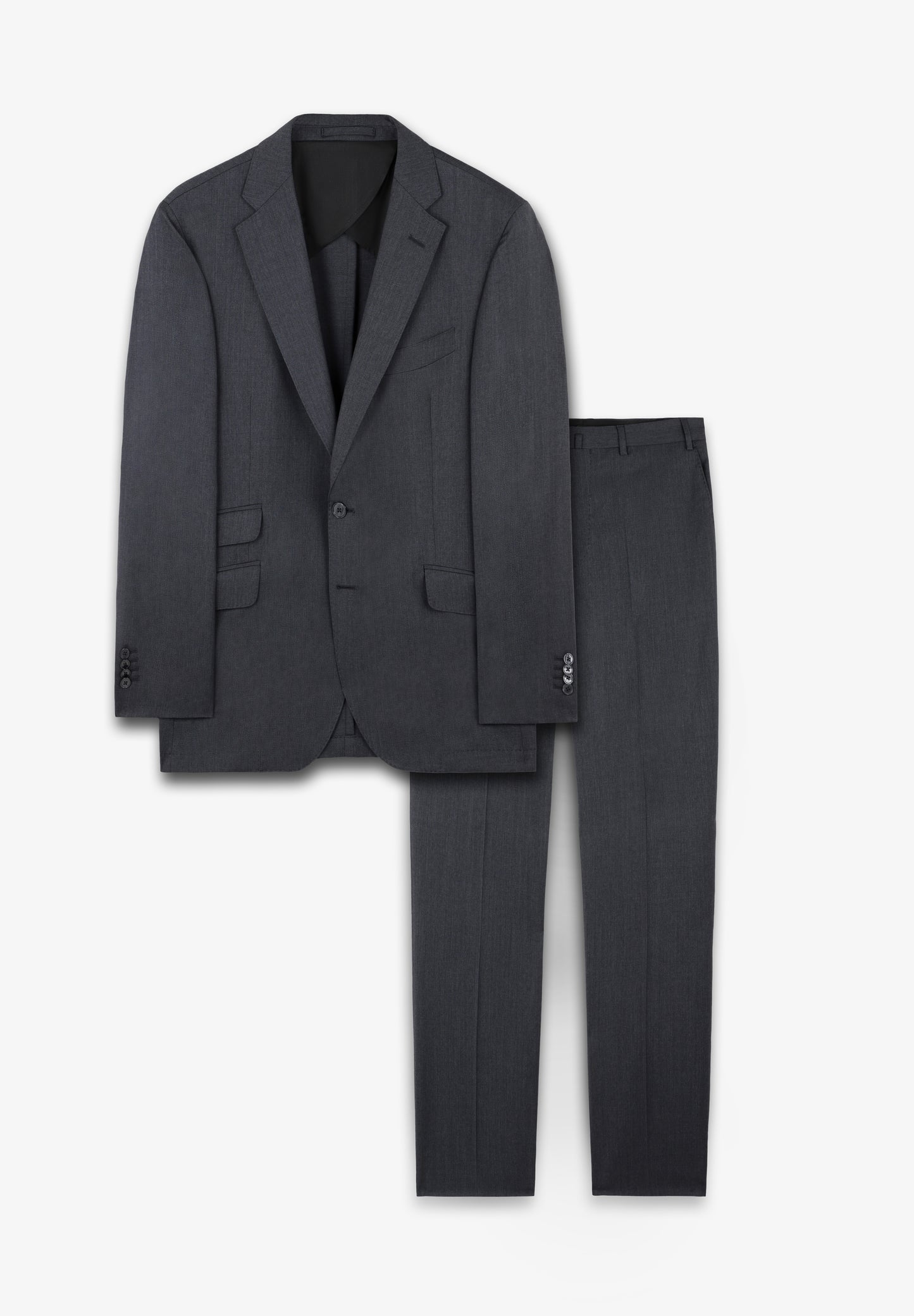 TRAJE ESTRUCTURA GRIS LANA