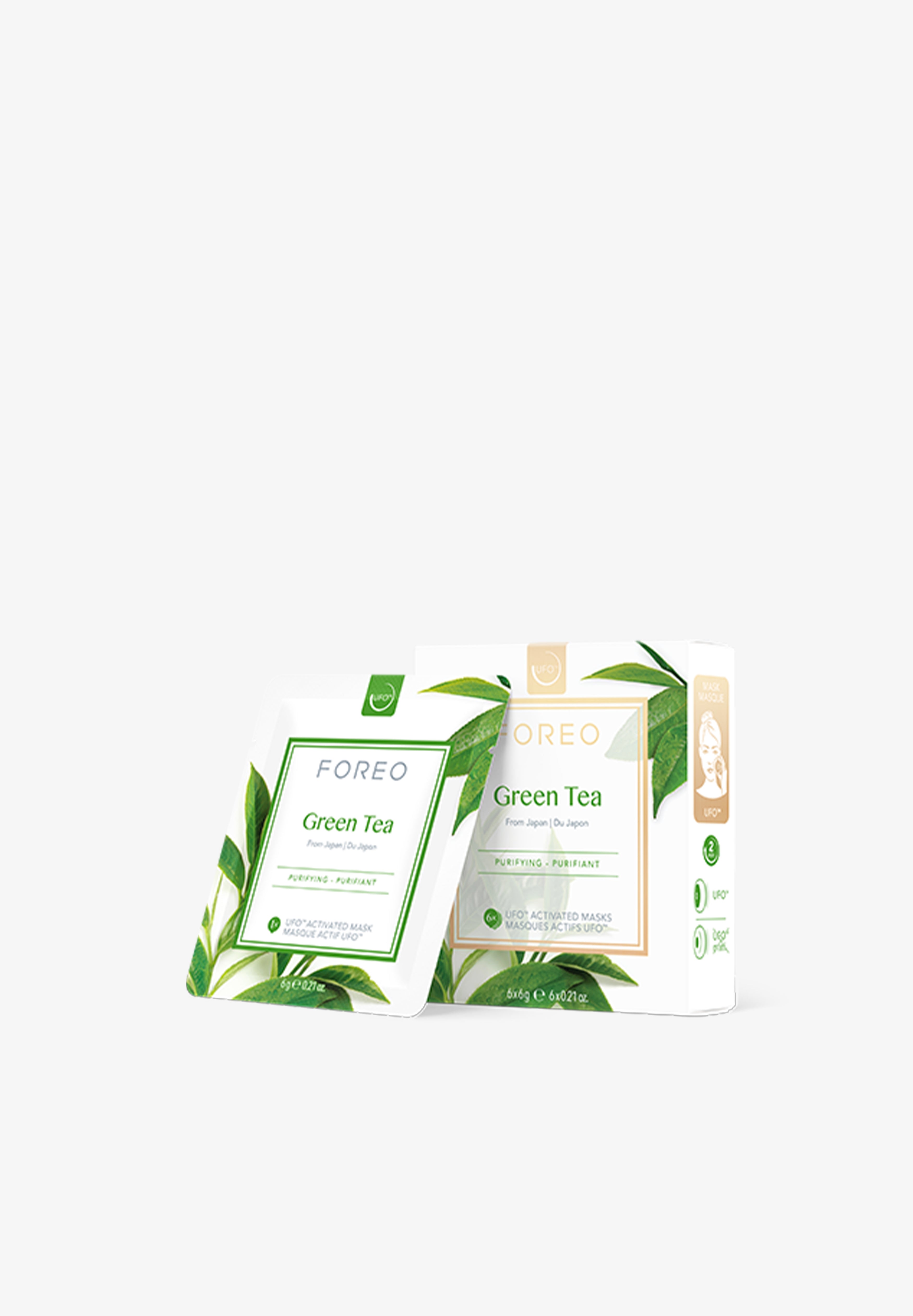 FOREO | MASCARILLA GREEN TEA PARA UFO - Scalpers
