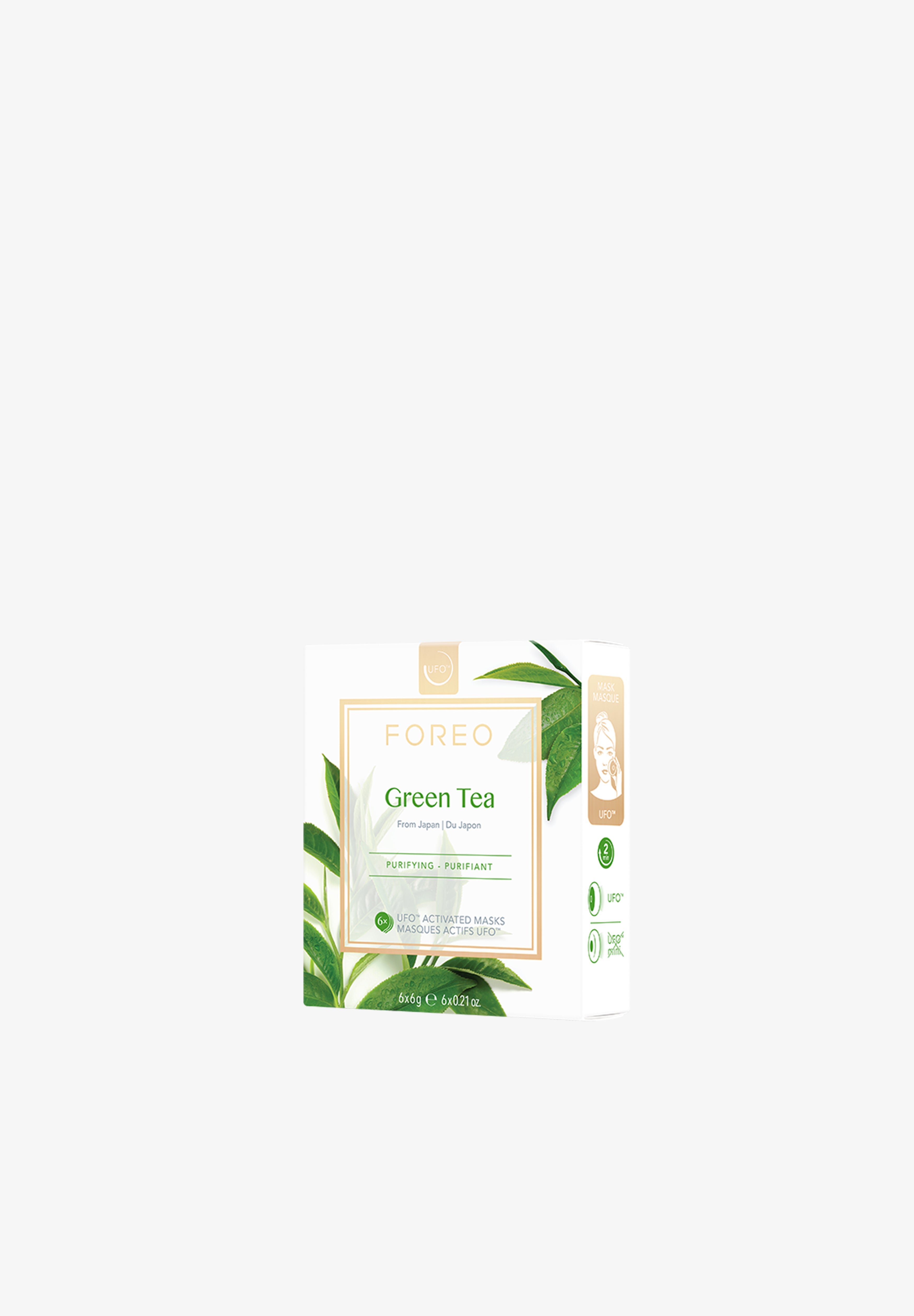 FOREO | MASCARILLA GREEN TEA PARA UFO - Scalpers