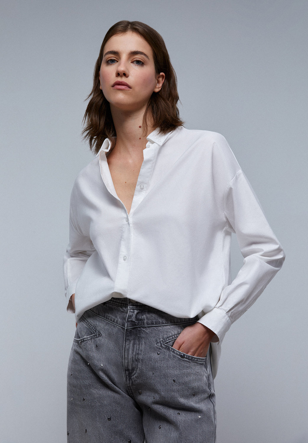 CAMISA OXFORD CUELLO BOTONES – Scalpers - Main Image