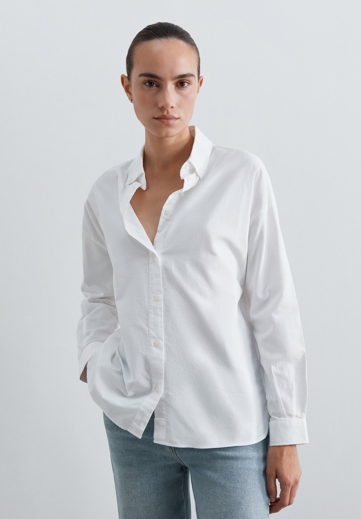 CAMISA OXFORD CUELLO BOTONES