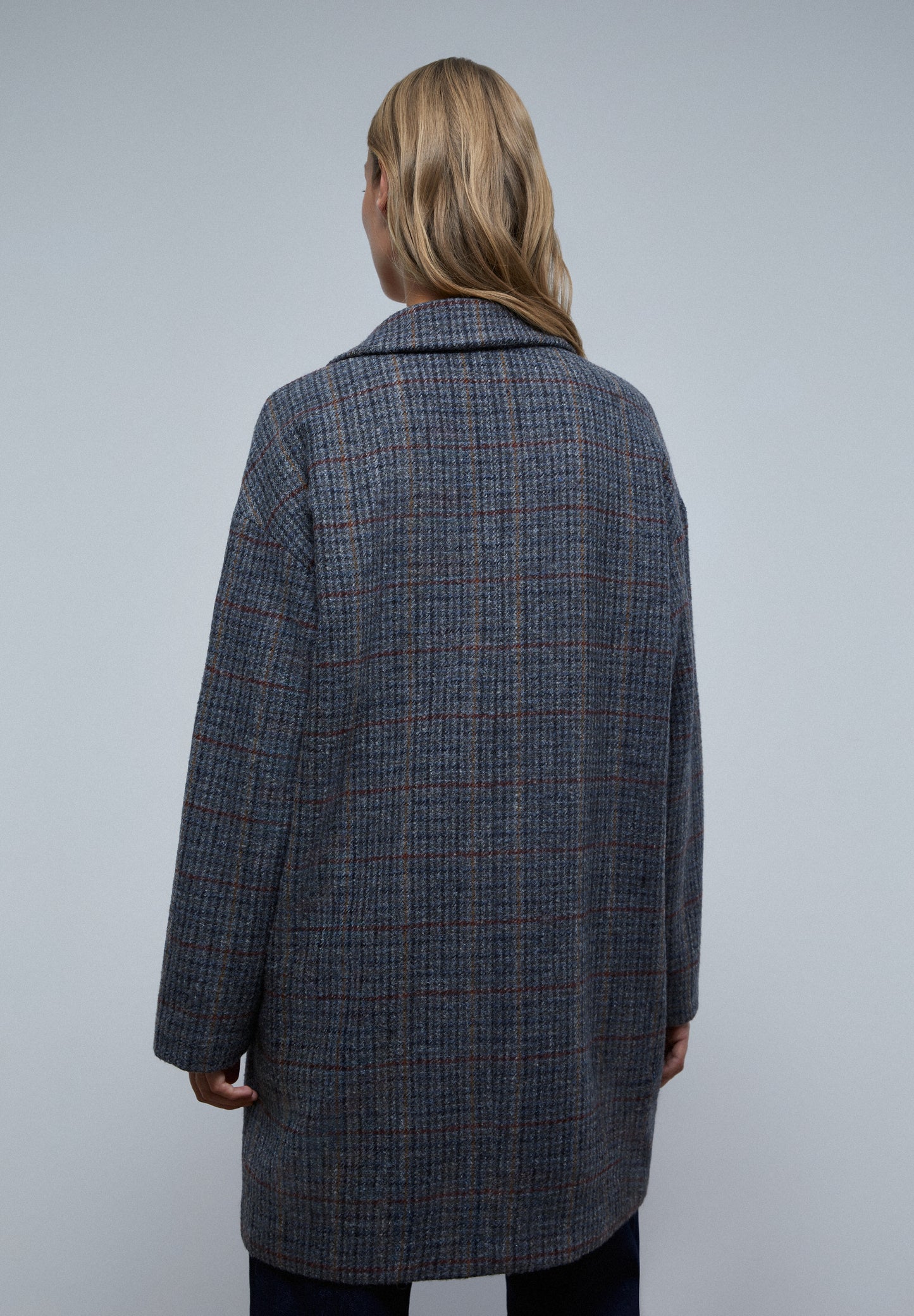 ABRIGO MIDI PATA DE GALLO