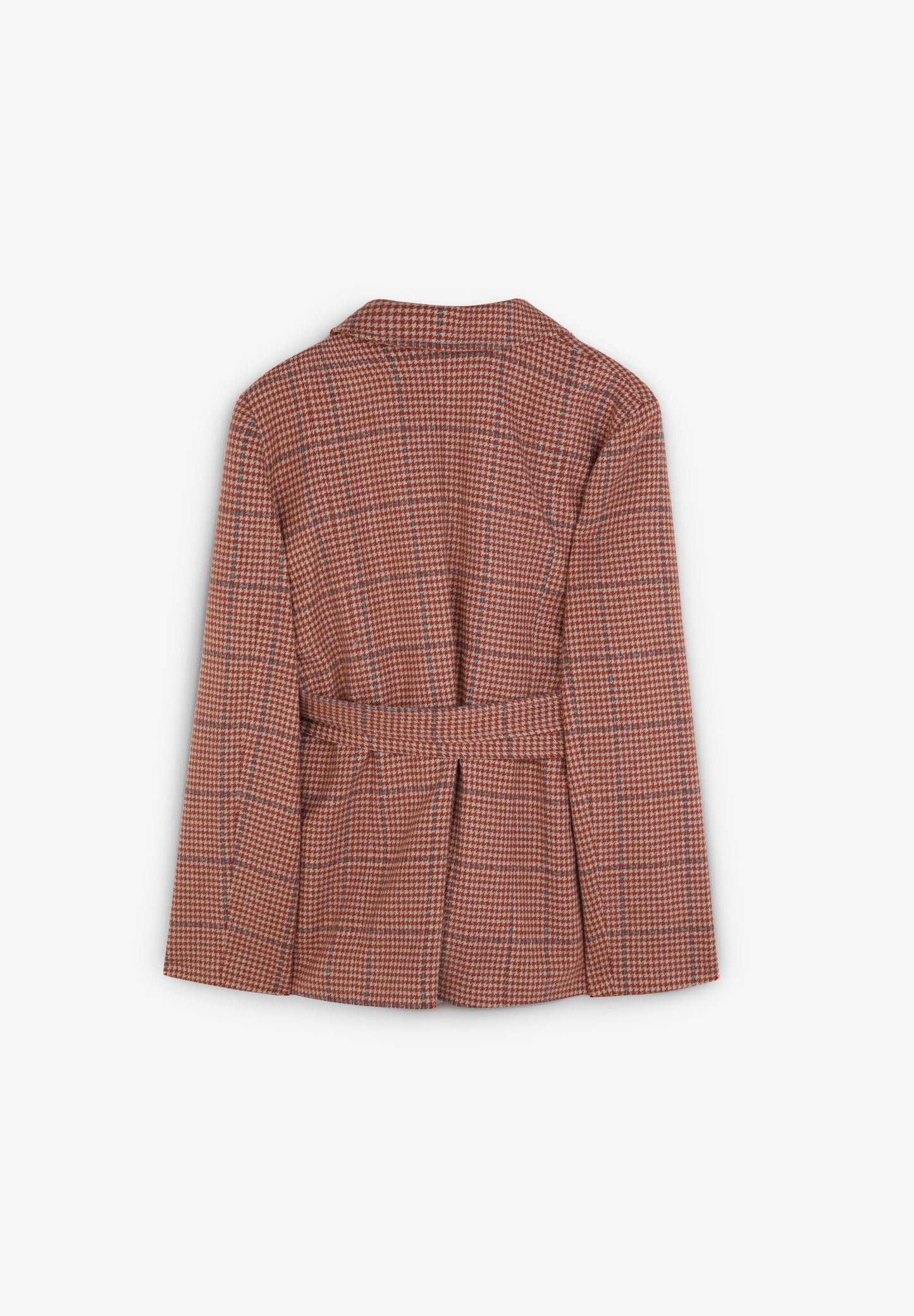 BLAZER CUADROS CINTURÓN