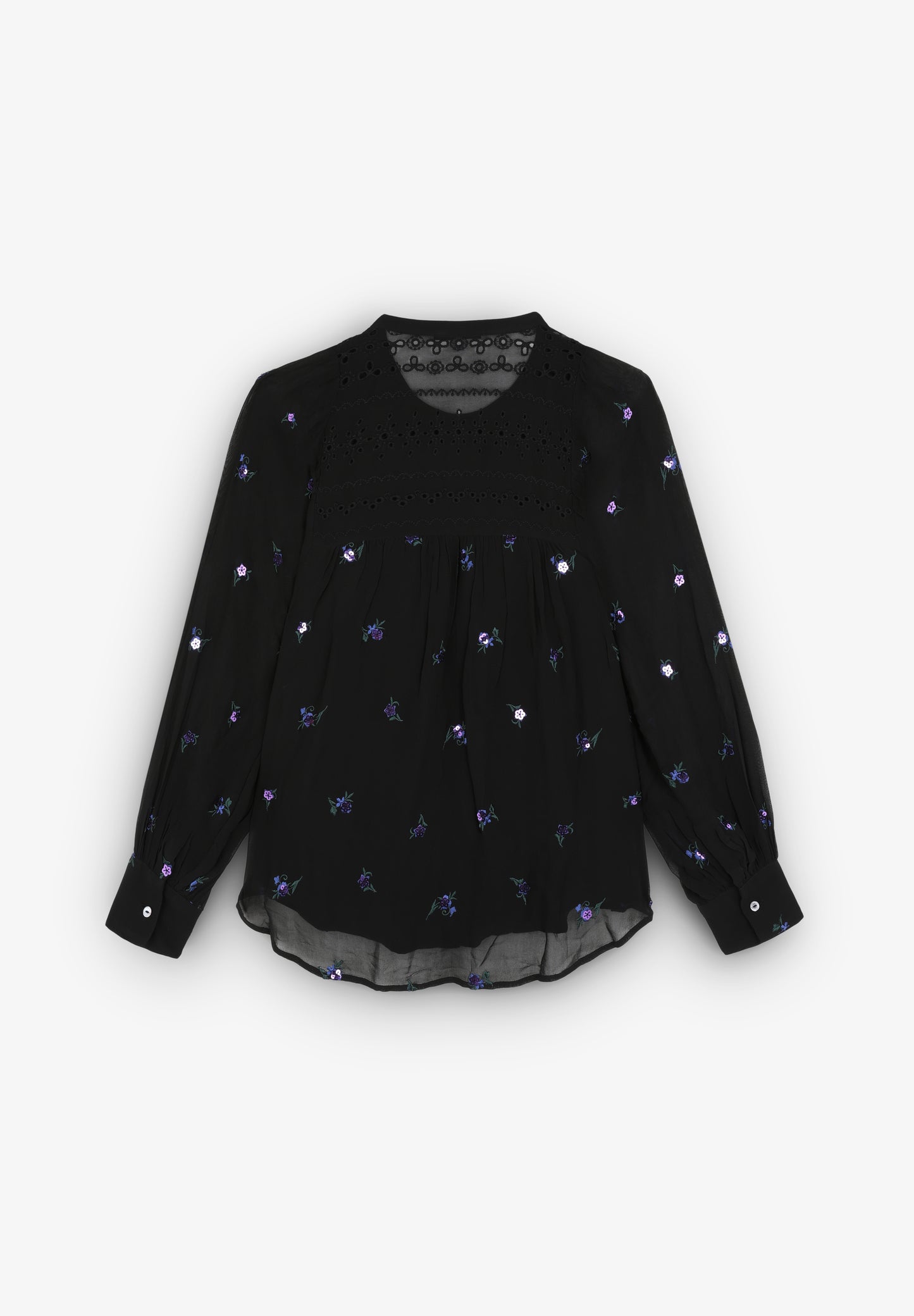 BLUSA DETALLE FLORES