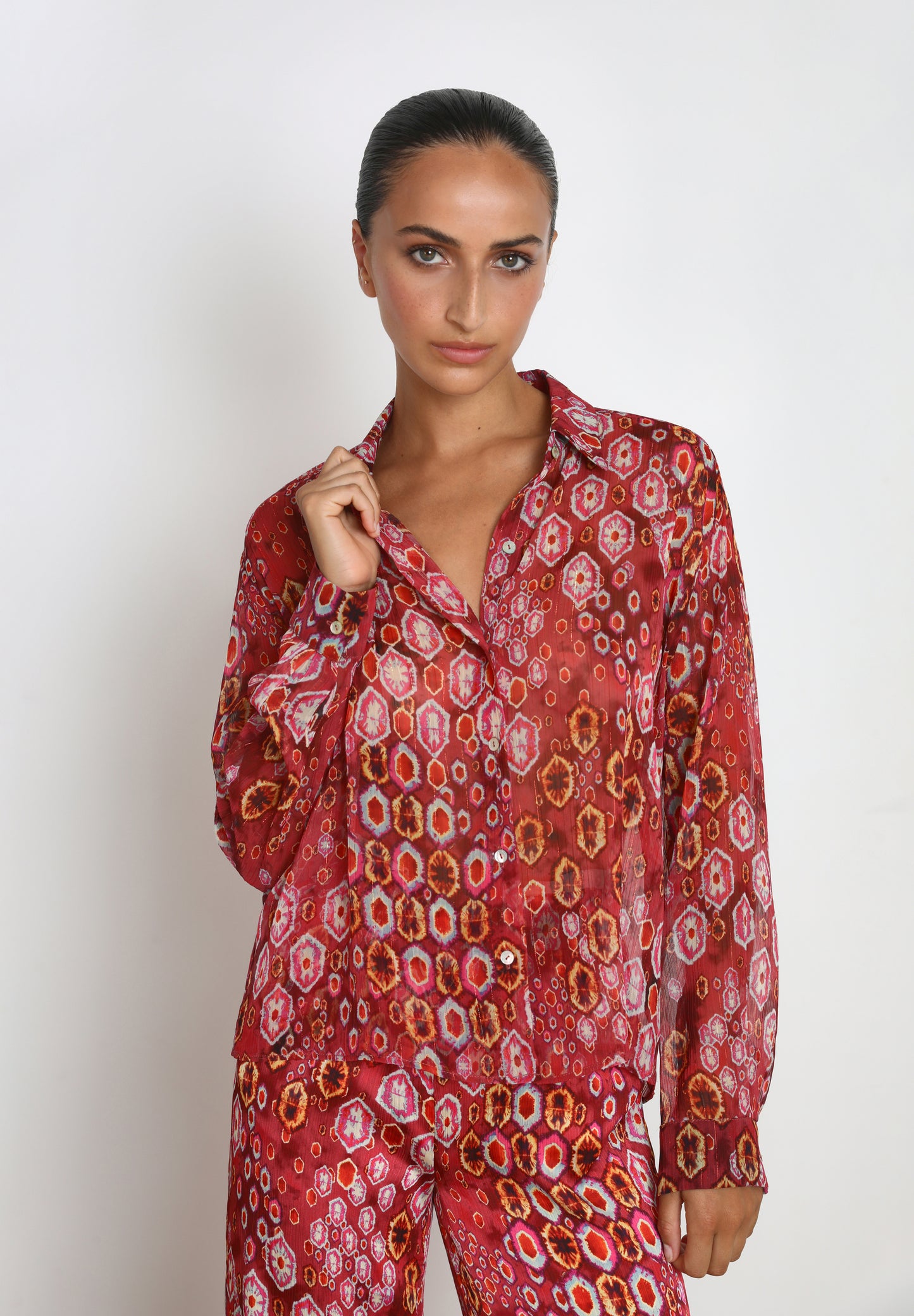 CAMISA FLUIDA ÉTNICA