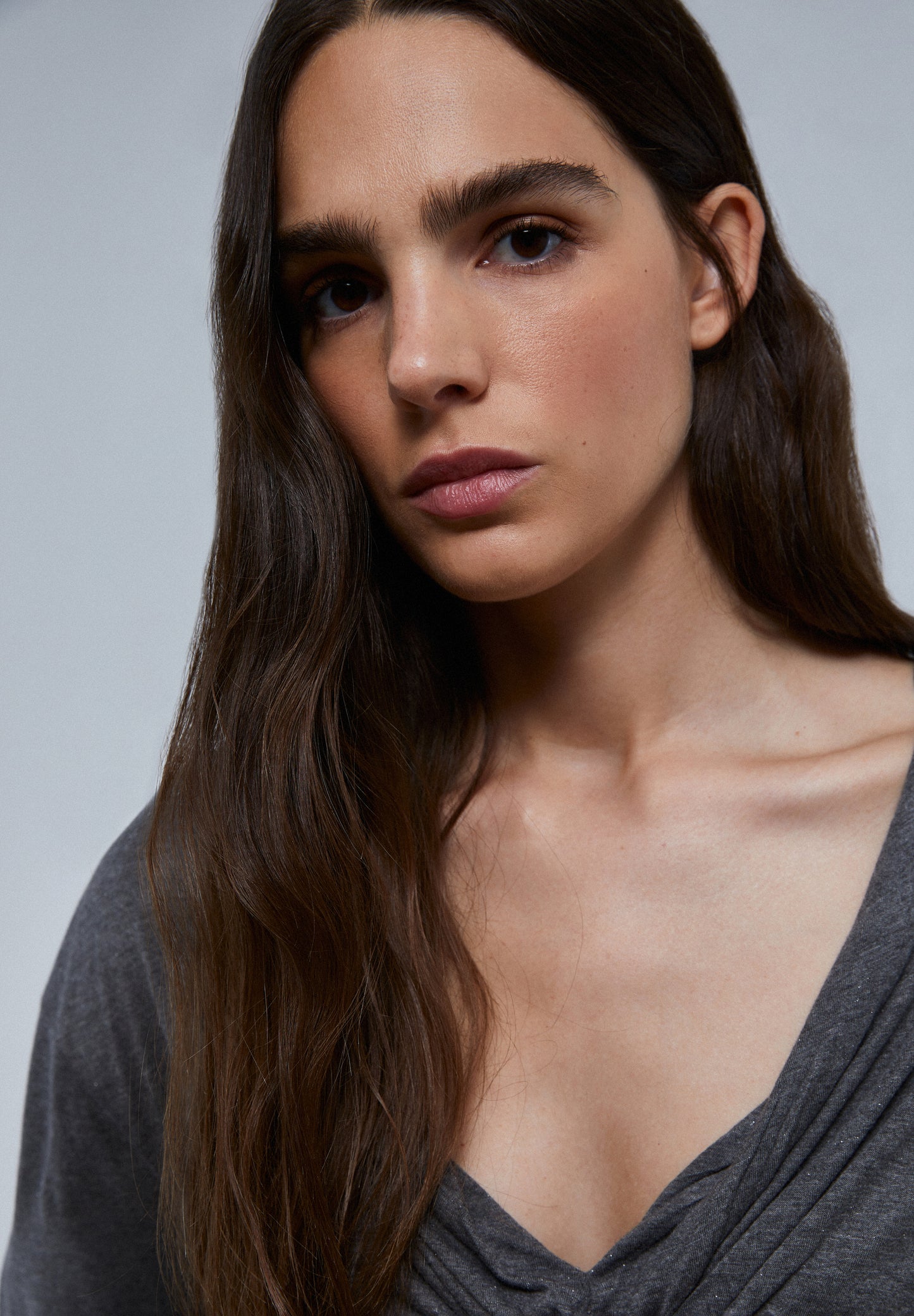 CAMISETA LUREX DETALLE NUDO