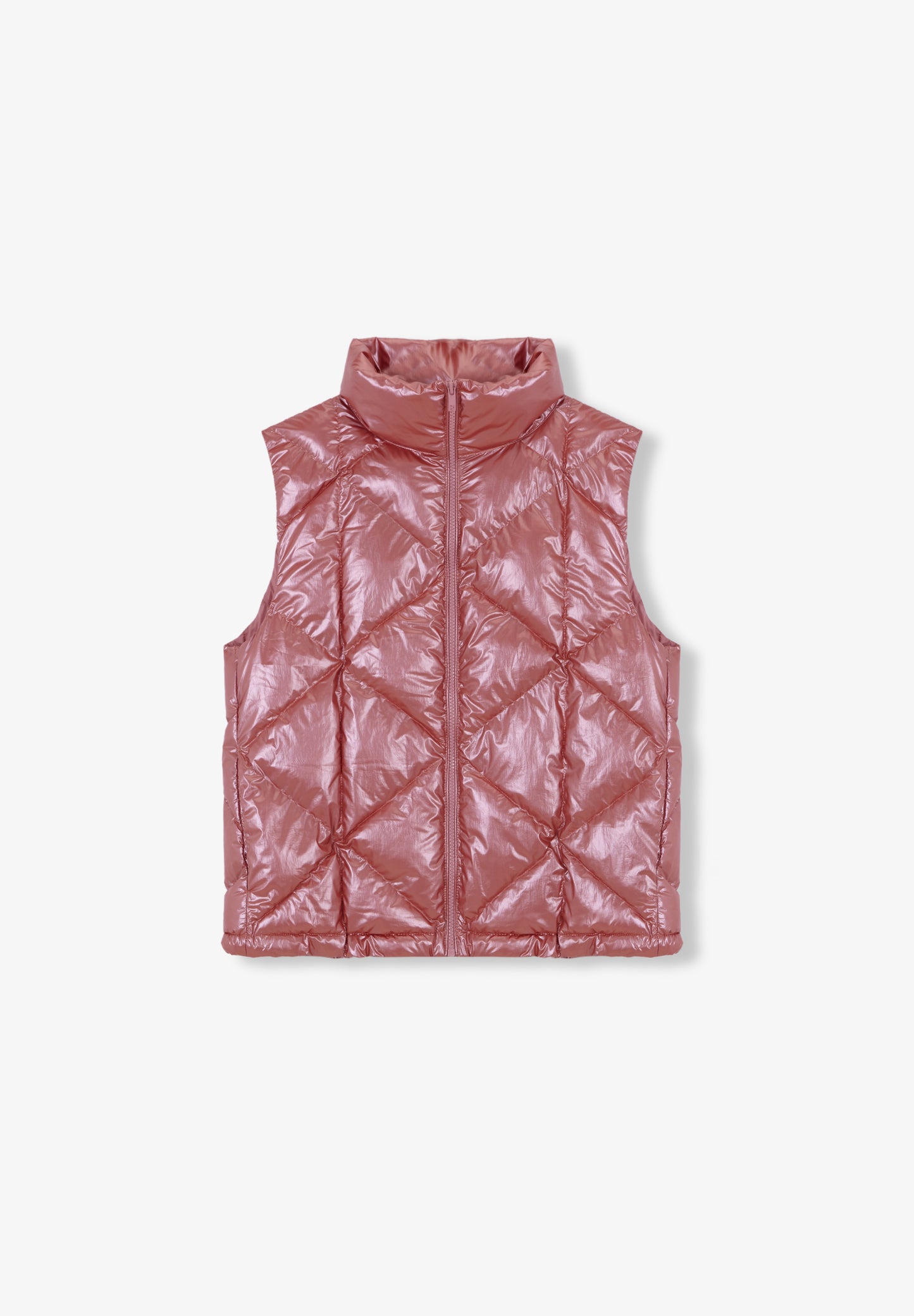 CHALECO ACOLCHADO CUELLO SUBIDO