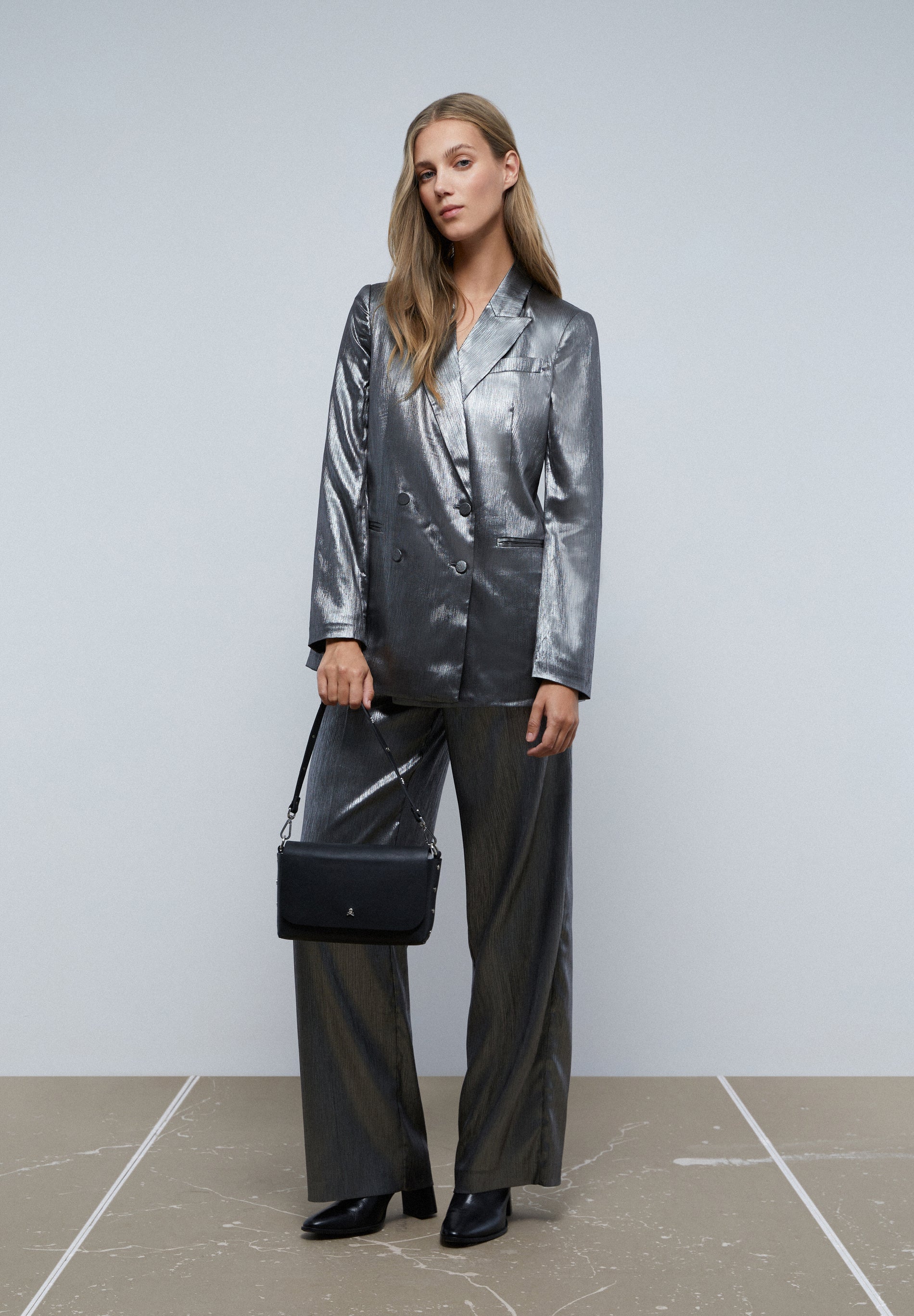 PANTALÓN PALAZZO SATINADO