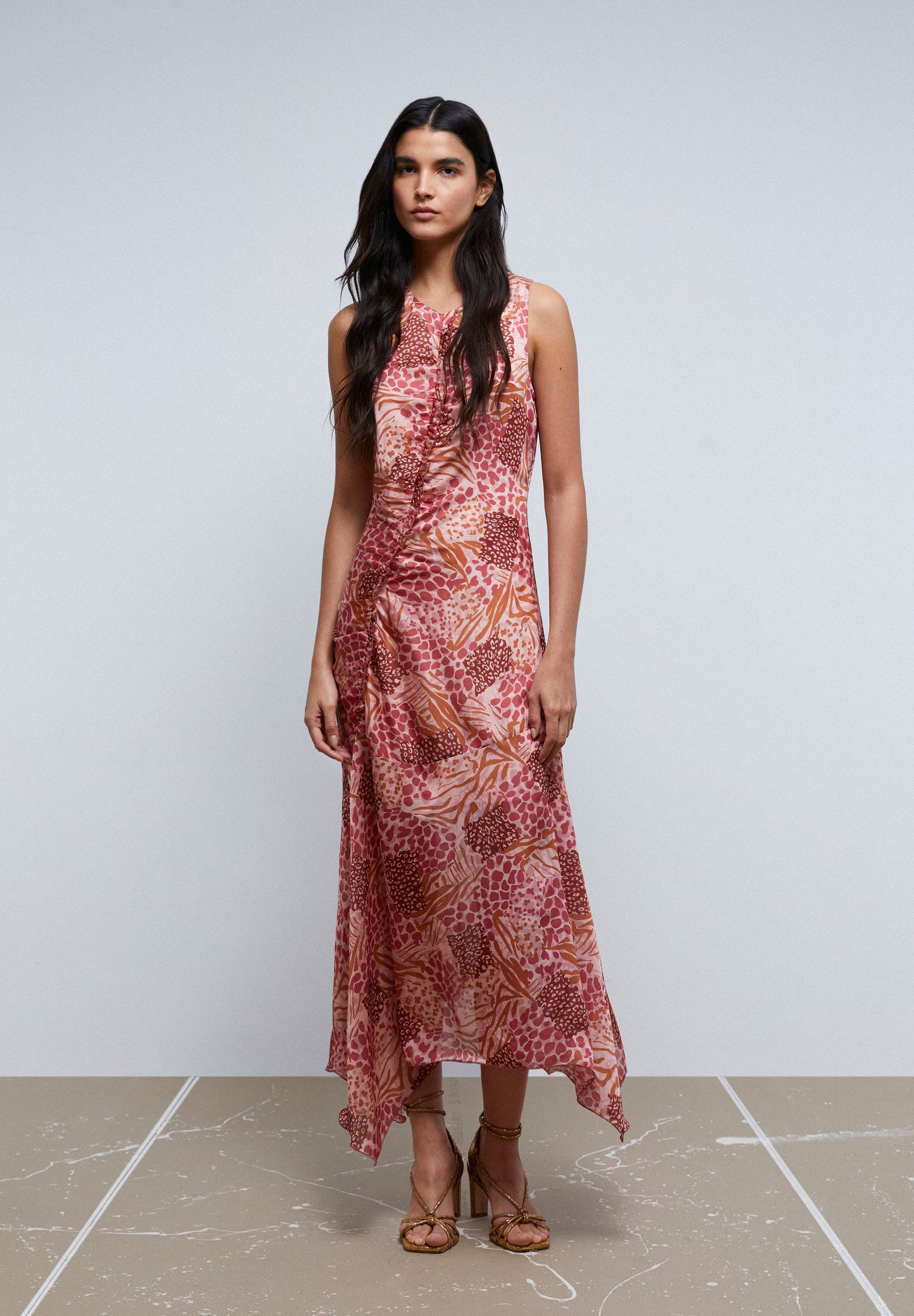 VESTIDO EVASÉ ANIMAL PRINT