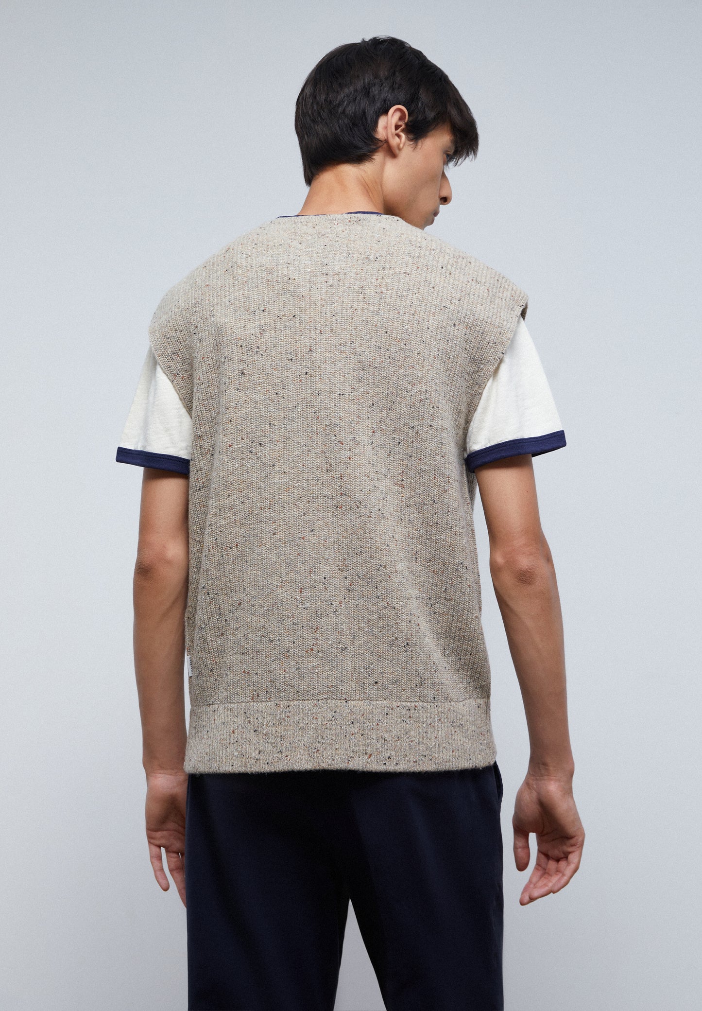 CHALECO PUNTO CREMALLERA