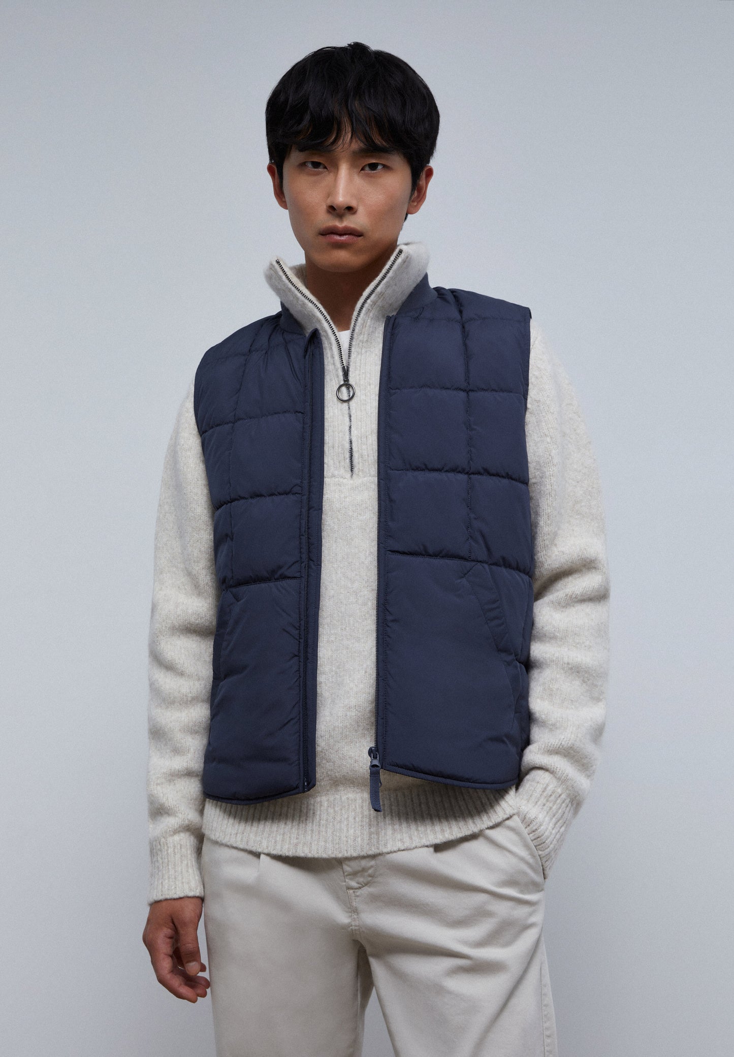 CHALECO ACOLCHADO DETALLE CUELLO