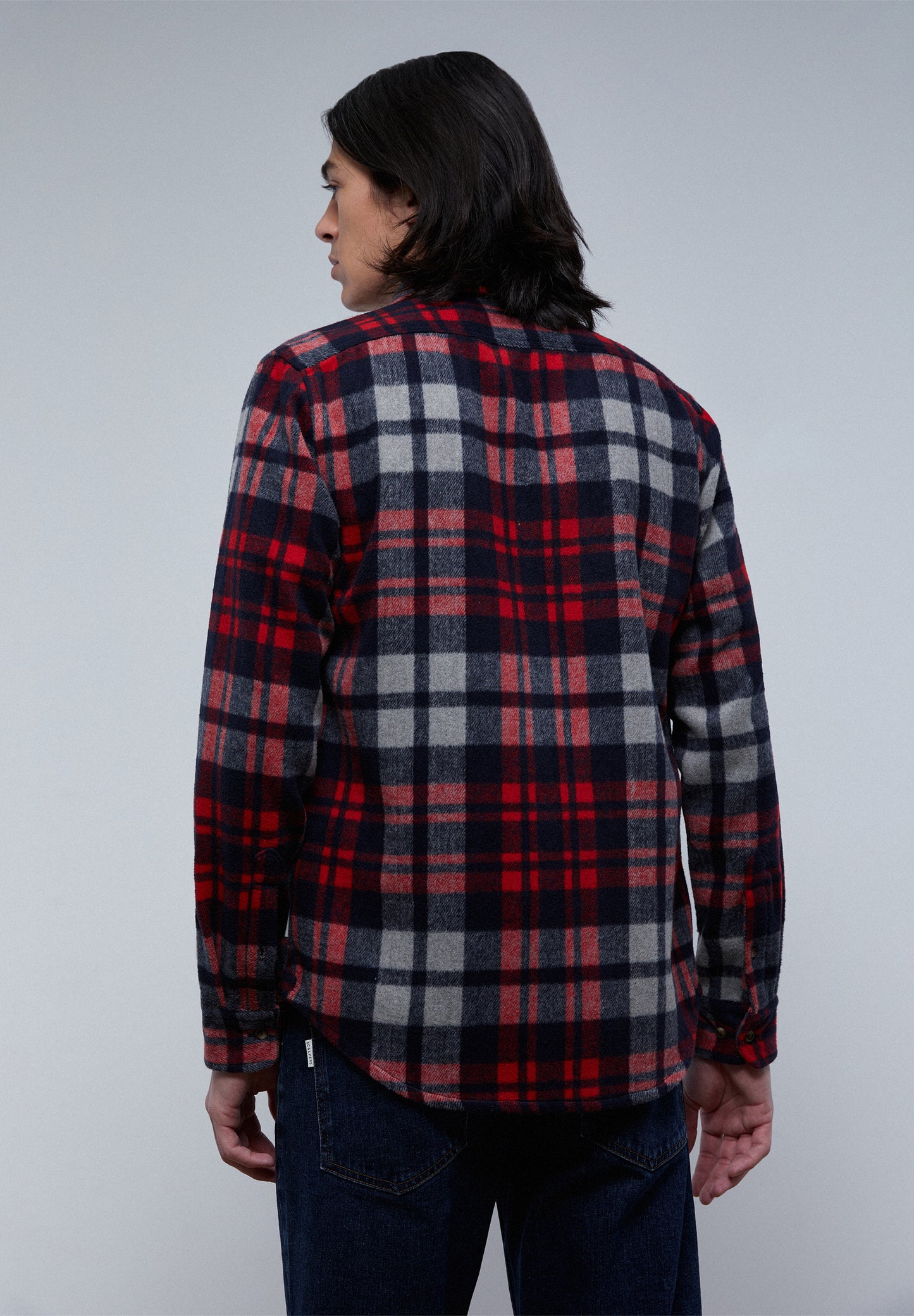 SOBRECAMISA CUADROS FRANELA