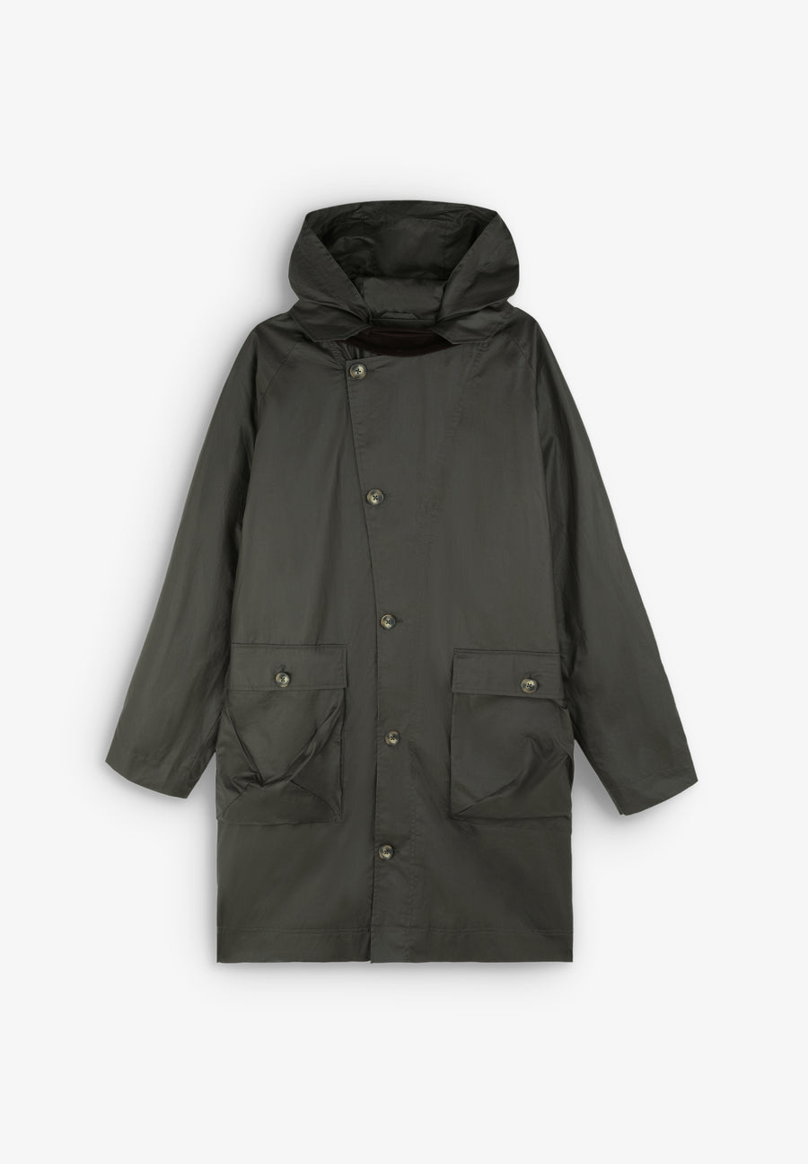 PARKA ENCERADA DETALLE CUELLO