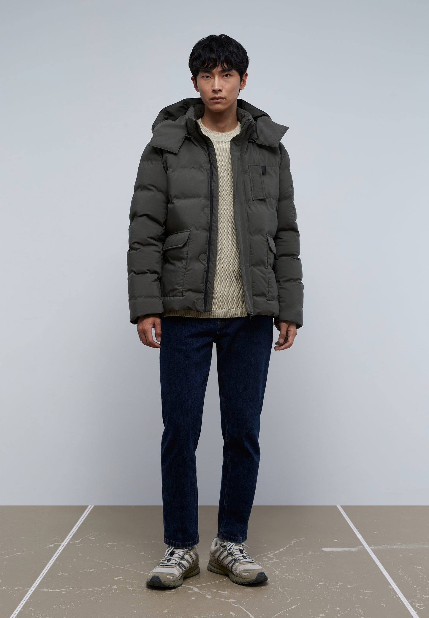 ABRIGO ACOLCHADO WATER RESISTANT