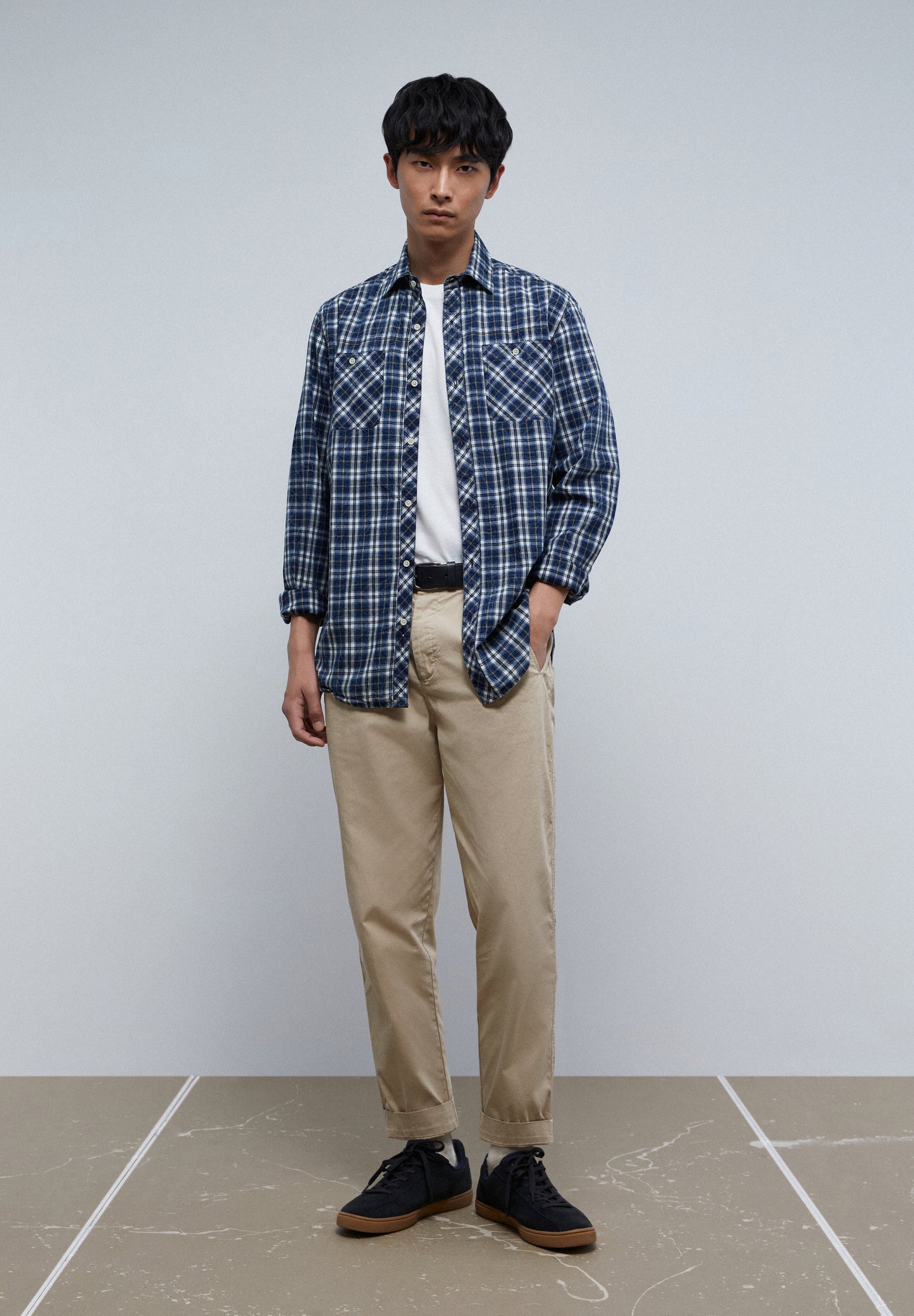 CAMISA CUADROS BOLSILLOS