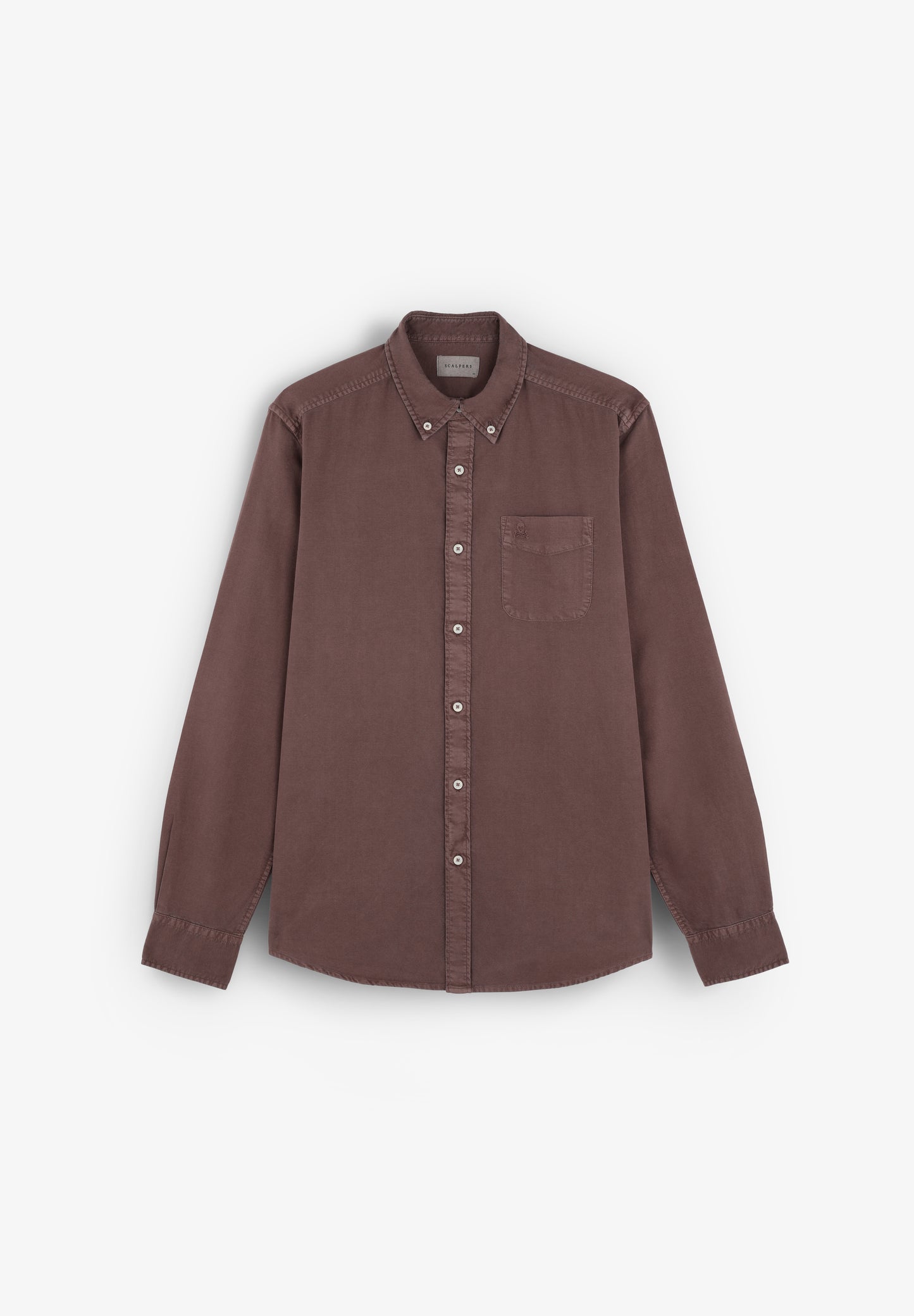 CAMISA BOLSILLO CUELLO BOTONES