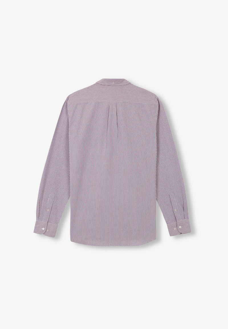 CAMISA OXFORD CALAVERA CONTRASTE