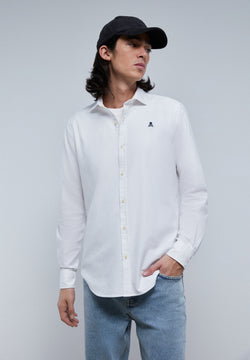 CAMISA OXFORD CALAVERA CONTRASTE