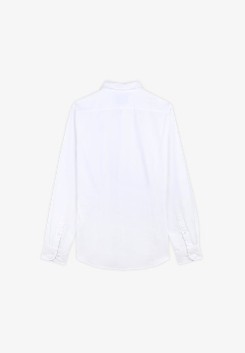 CAMISA OXFORD CALAVERA CONTRASTE