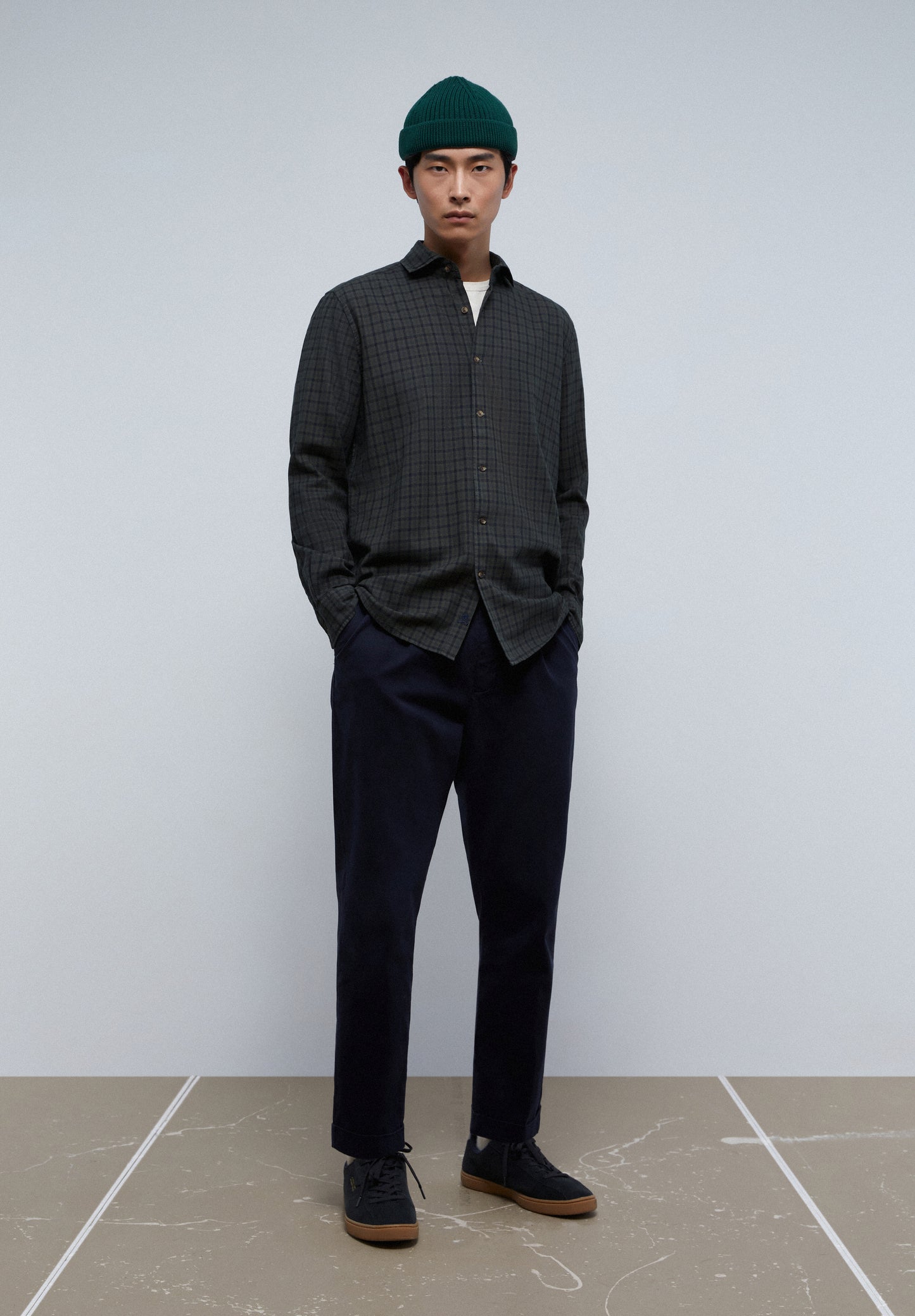 CAMISA CUADROS TARTÁN FRANELA