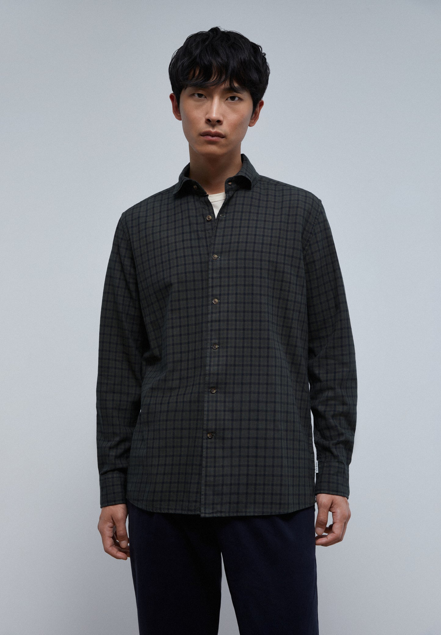 CAMISA CUADROS TARTÁN FRANELA