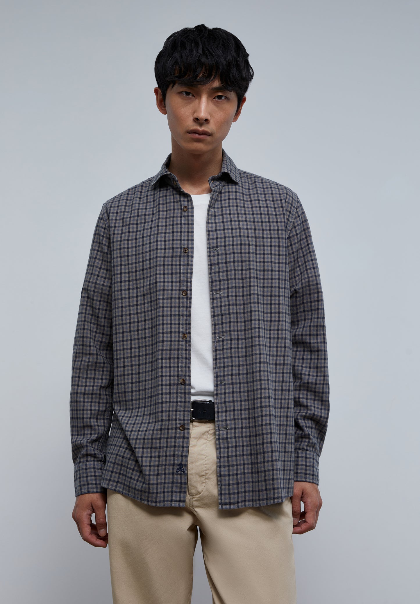 CAMISA CUADROS TARTÁN FRANELA