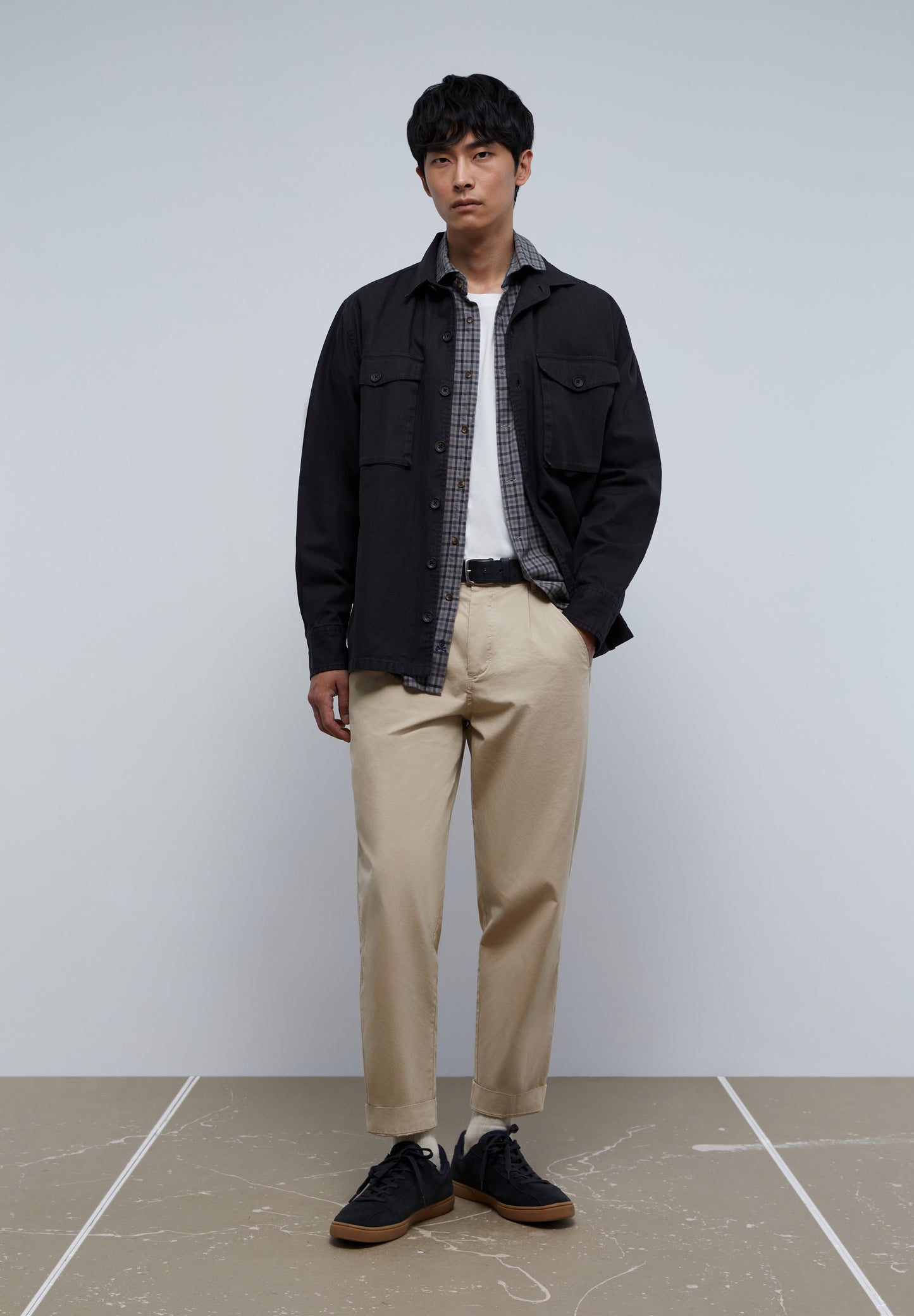 CAMISA CUADROS TARTÁN FRANELA