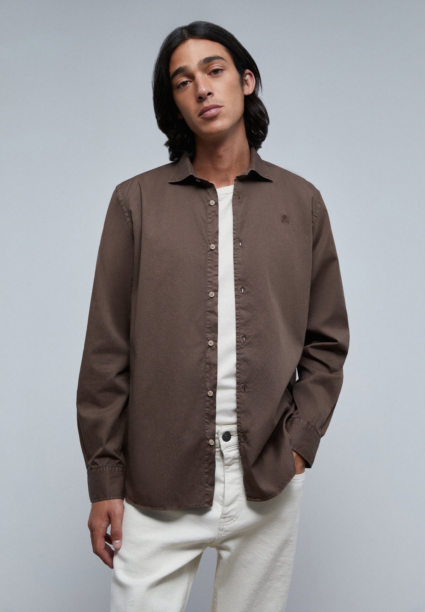 CAMISA LAVADA CALAVERA